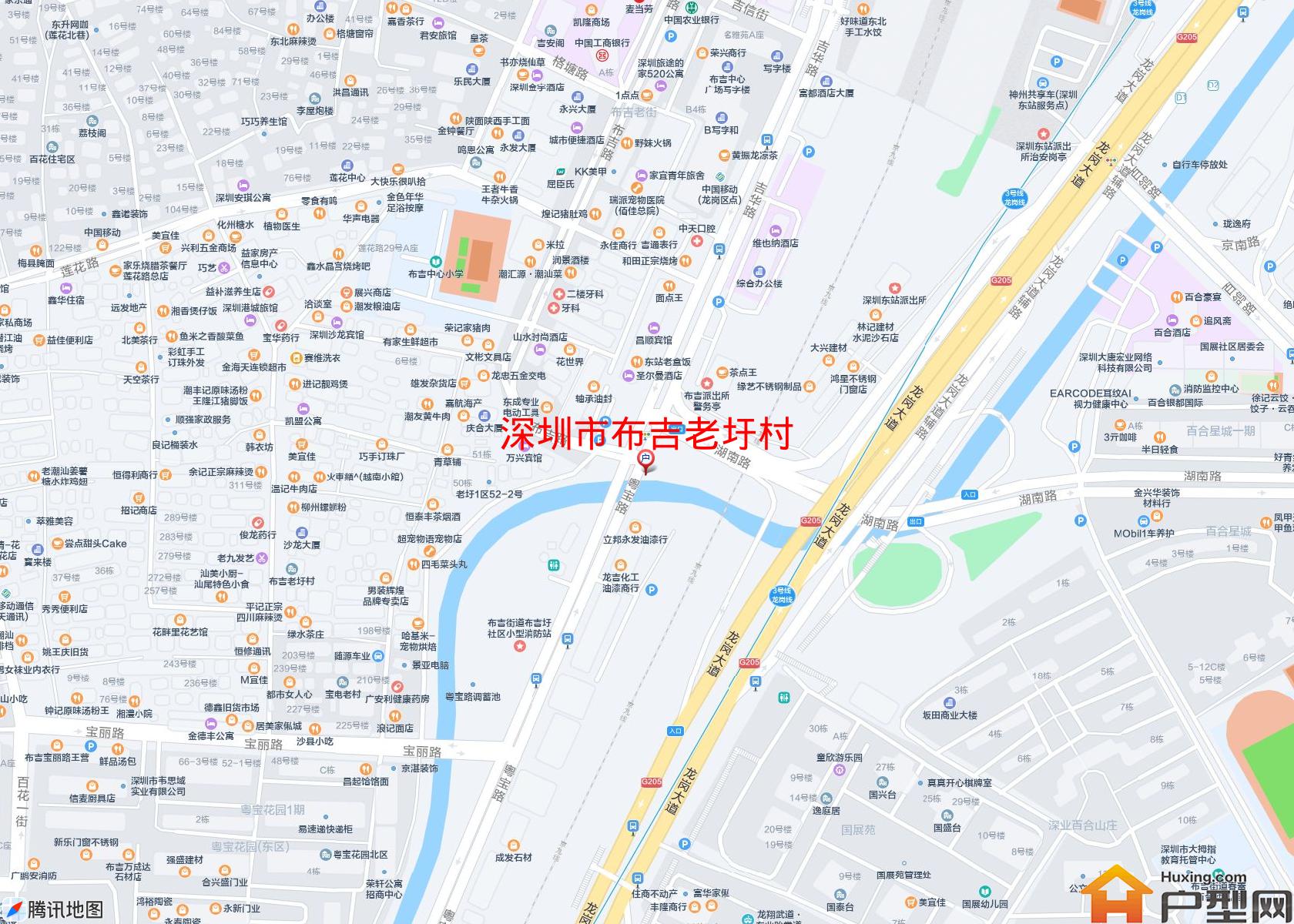 布吉老圩村小区 - 户型网