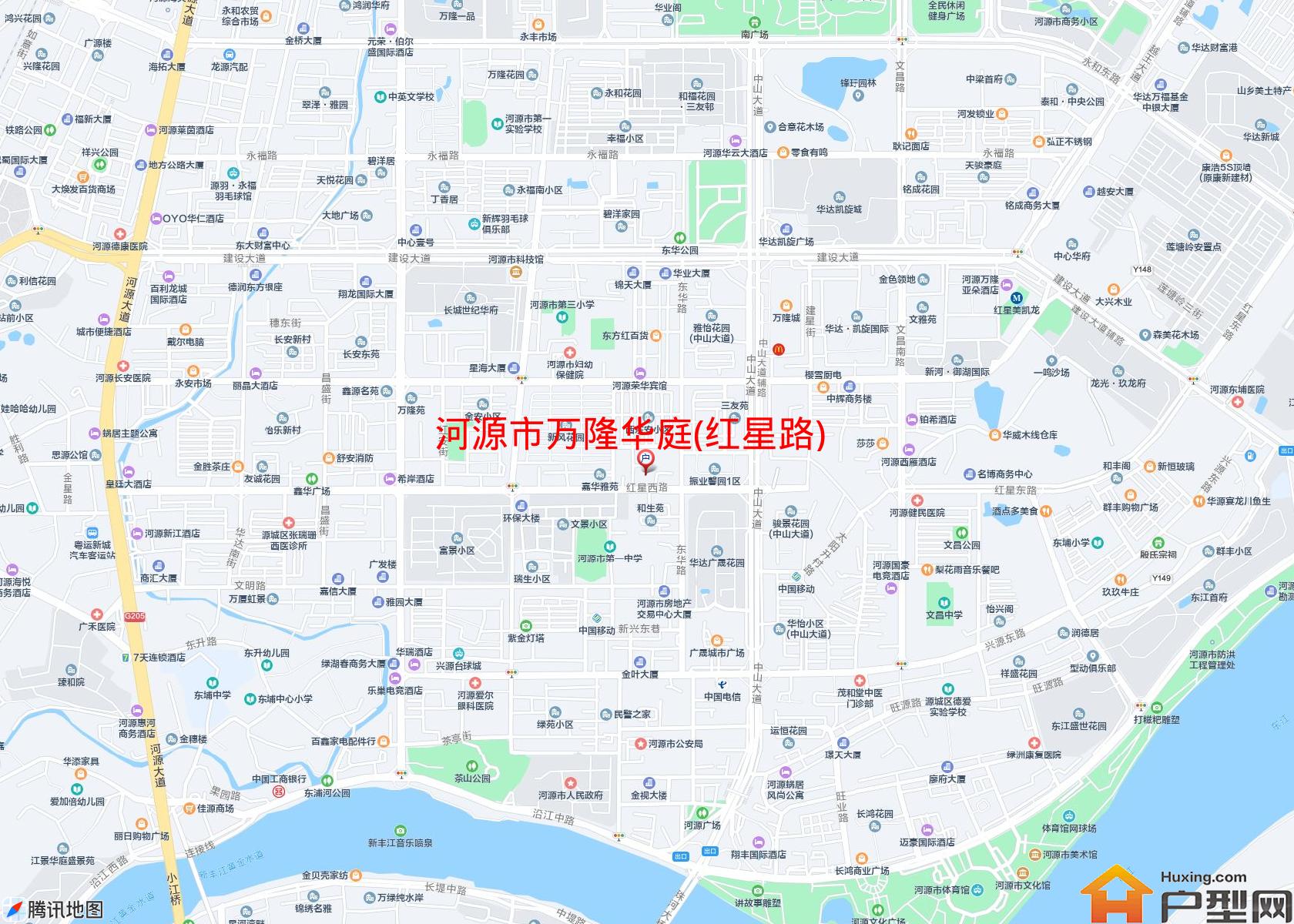 万隆华庭(红星路)小区 - 户型网