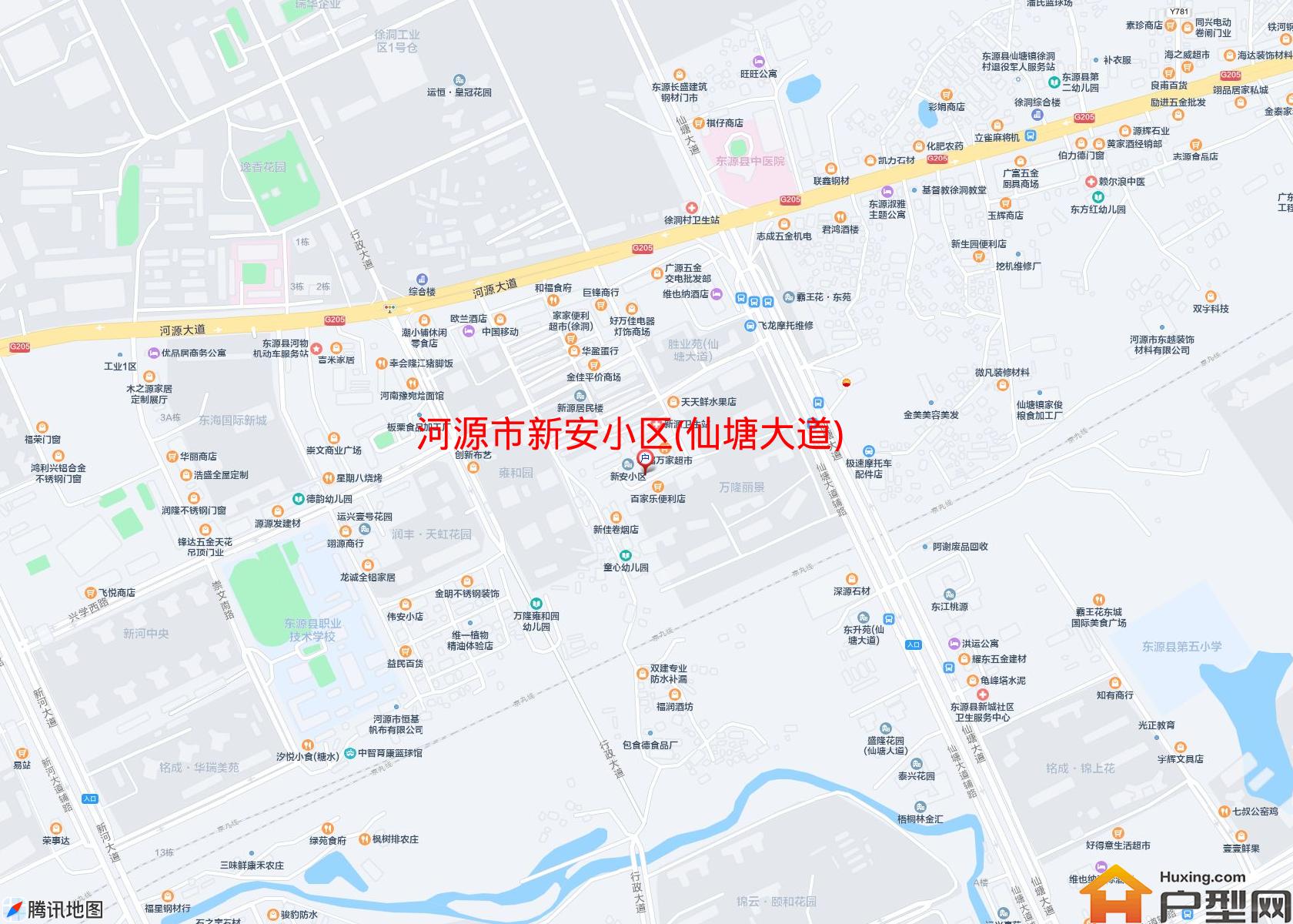 新安小区(仙塘大道)小区 - 户型网