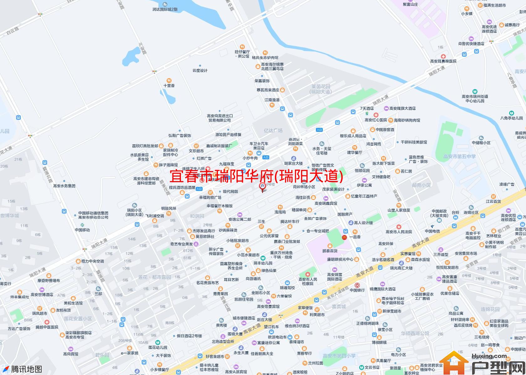 瑞阳华府(瑞阳大道)小区 - 户型网