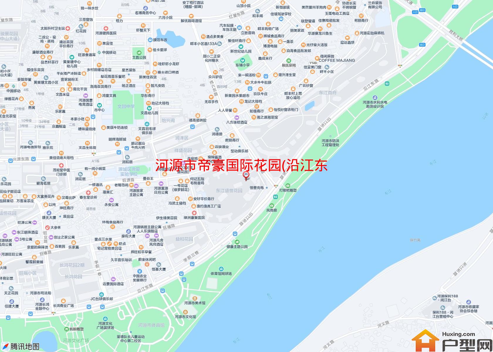 帝豪国际花园(沿江东路)小区 - 户型网