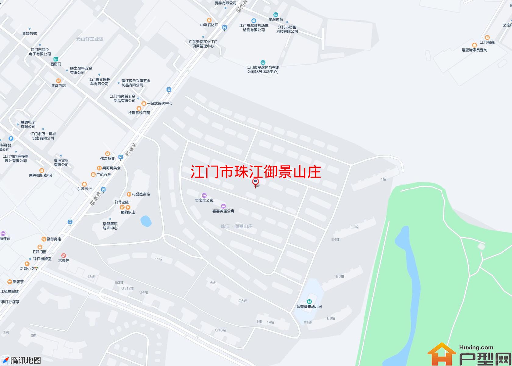 珠江御景山庄小区 - 户型网