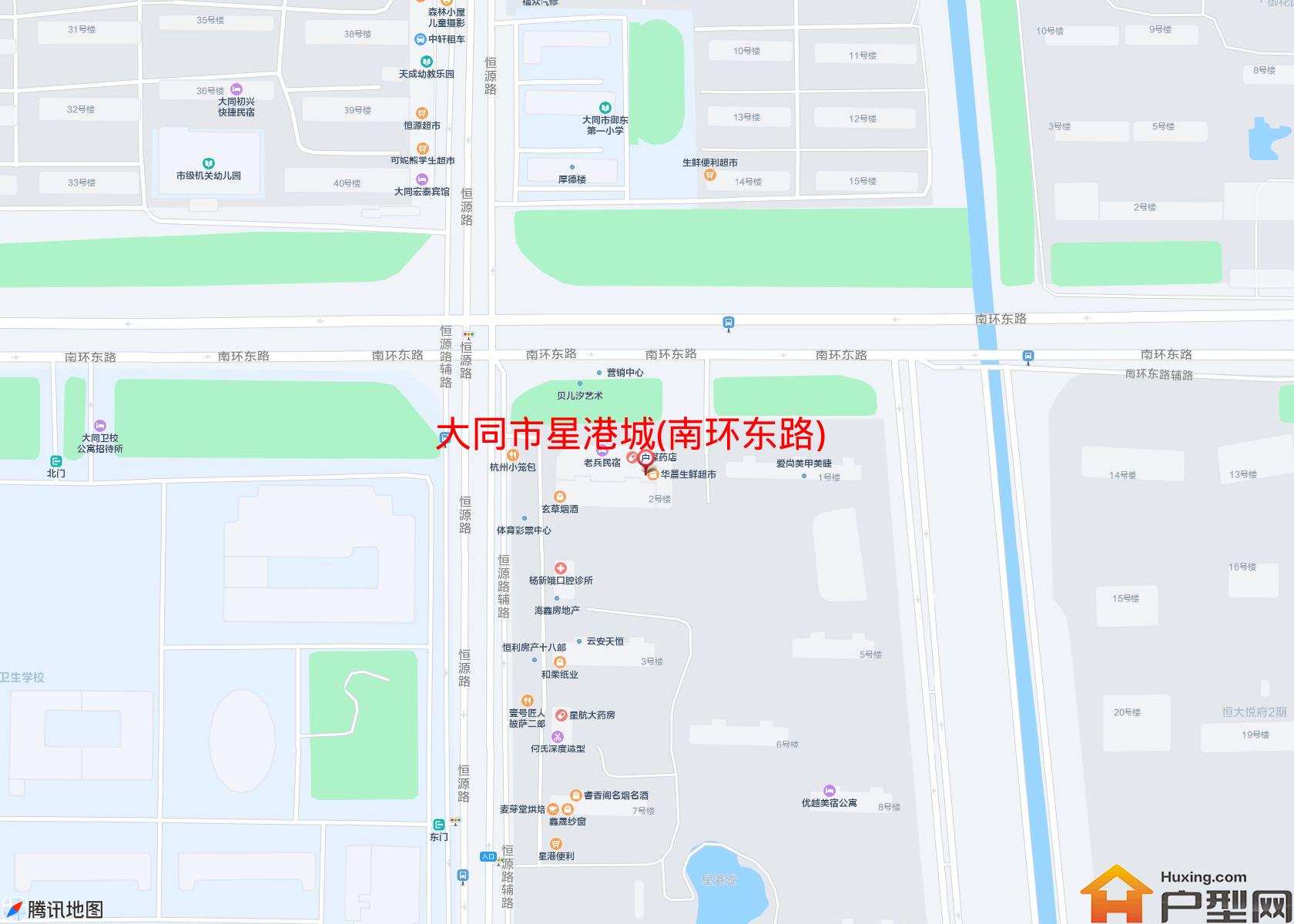 星港城(南环东路)小区 - 户型网