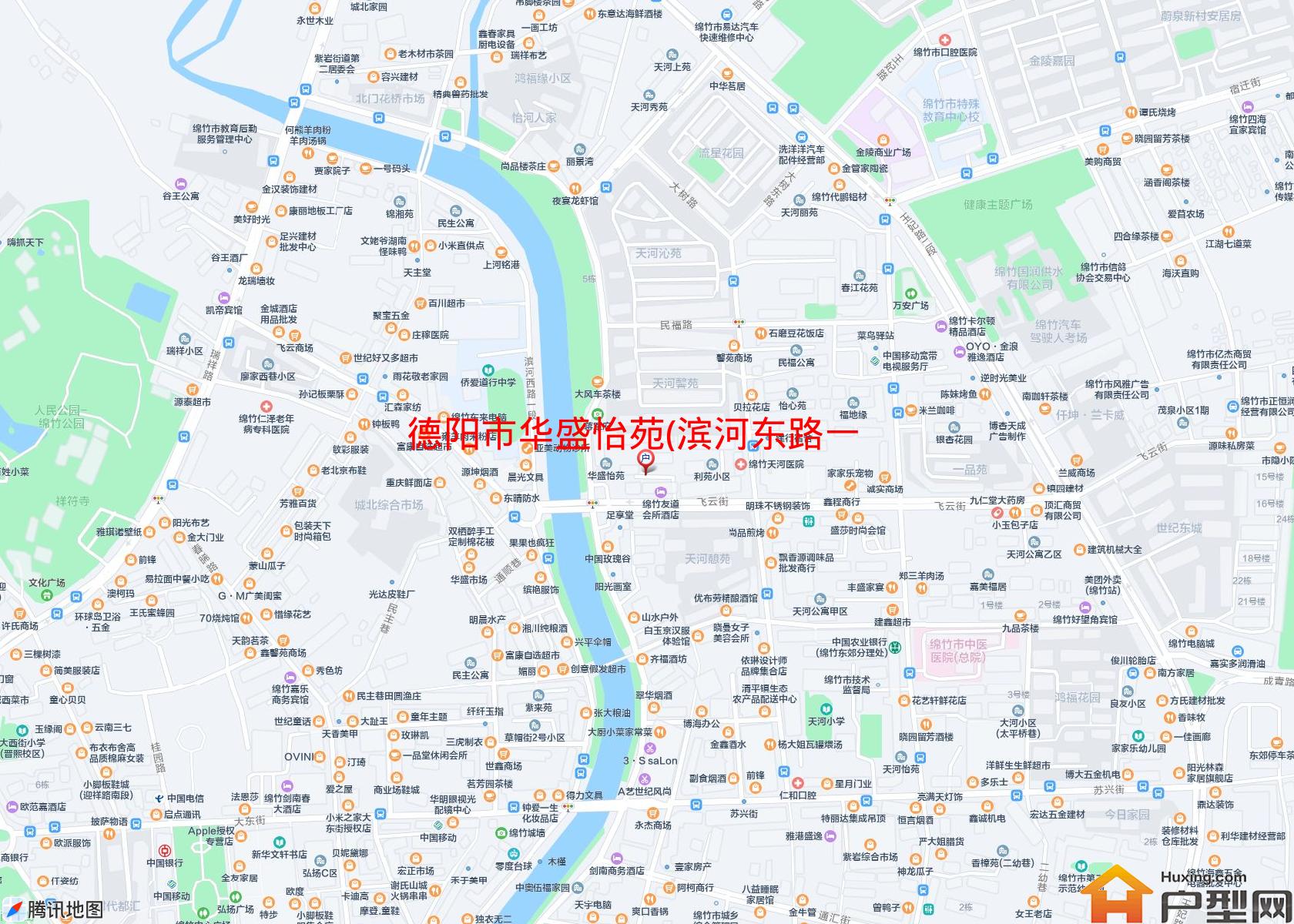 华盛怡苑(滨河东路一段517号)小区 - 户型网