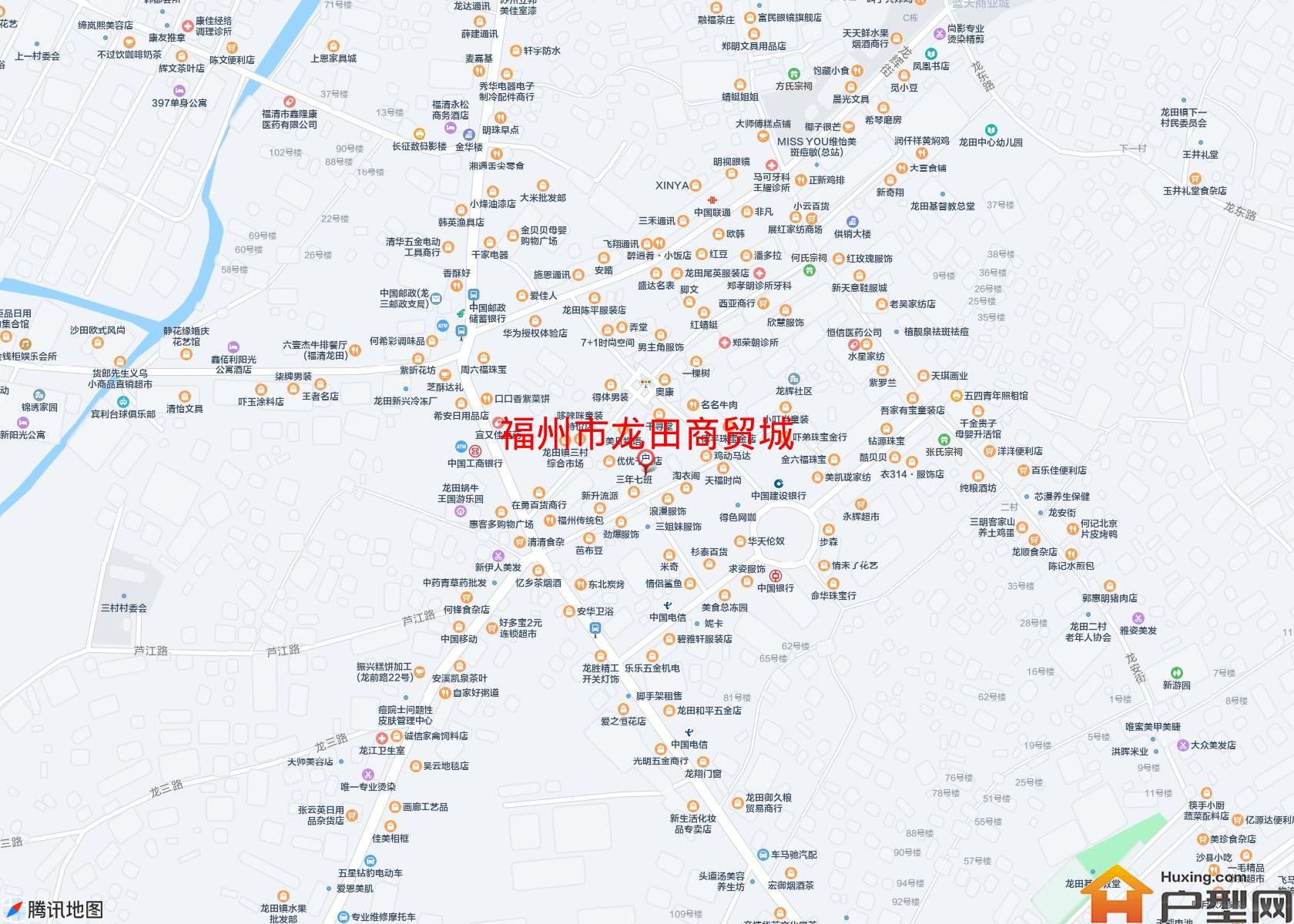 龙田商贸城小区 - 户型网