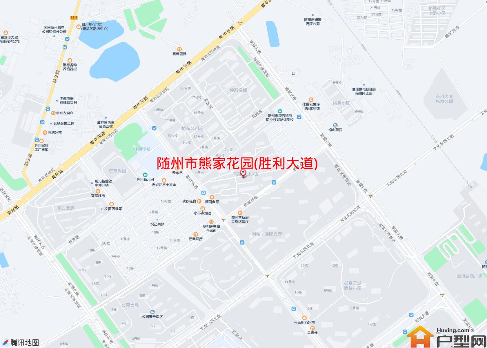 熊家花园(胜利大道)小区 - 户型网