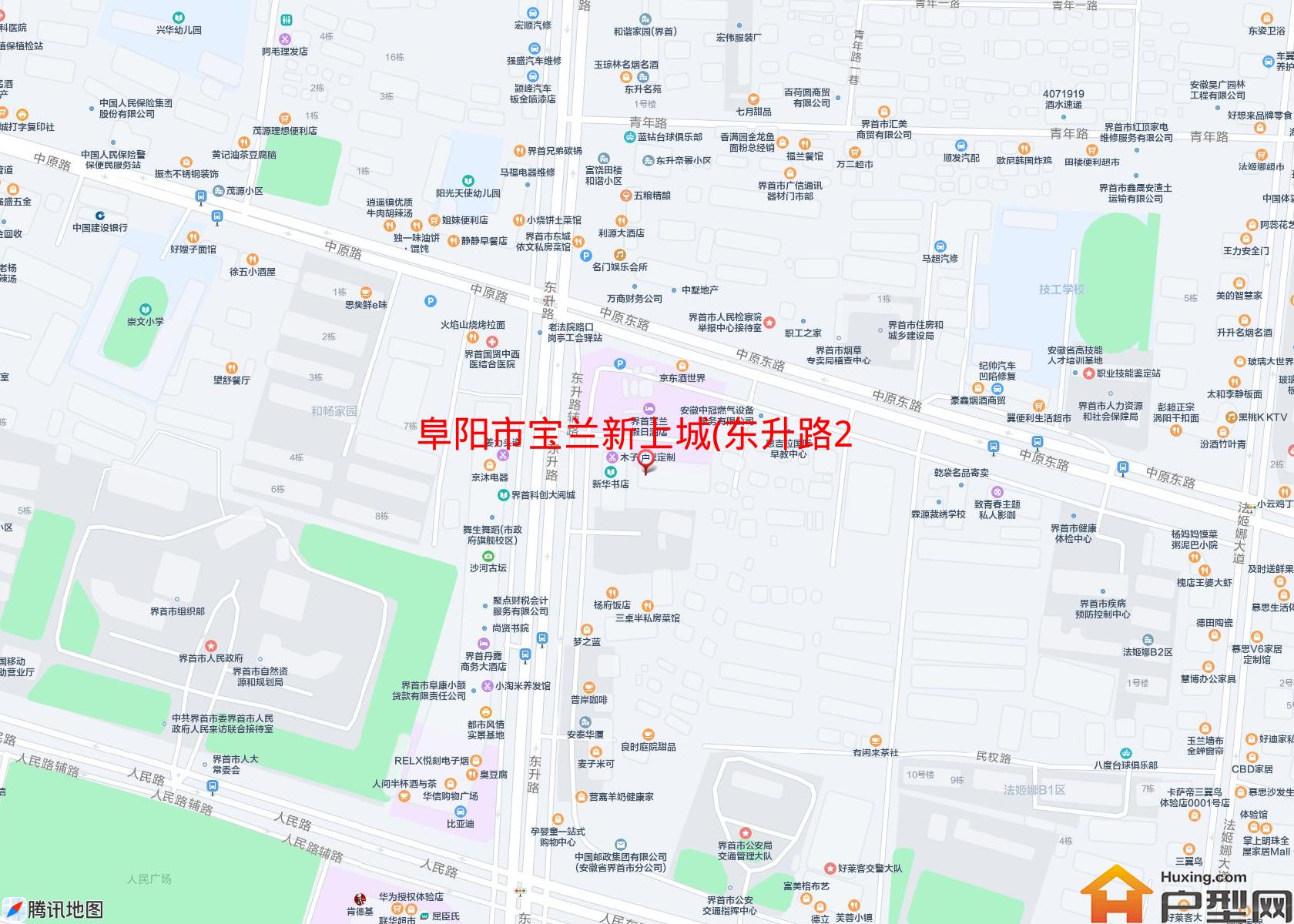 宝兰新上城(东升路261号)小区 - 户型网