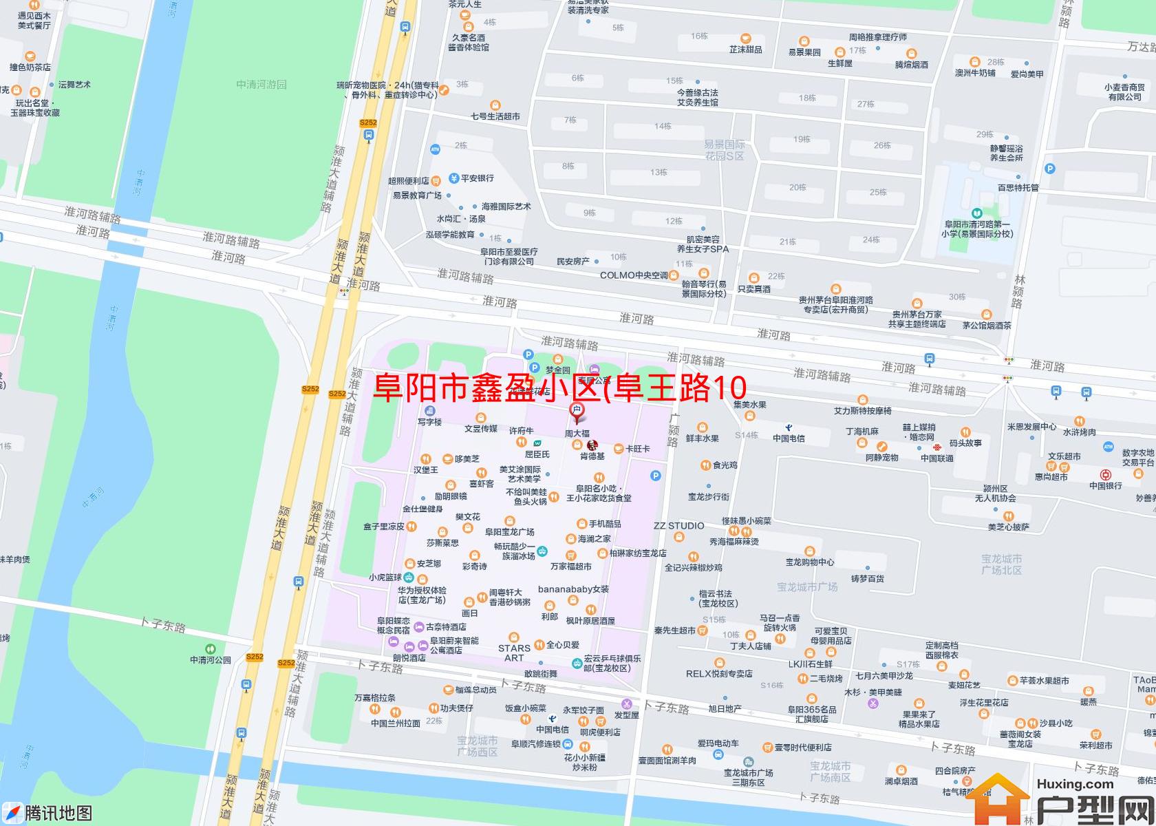 鑫盈小区(阜王路1000号)小区 - 户型网