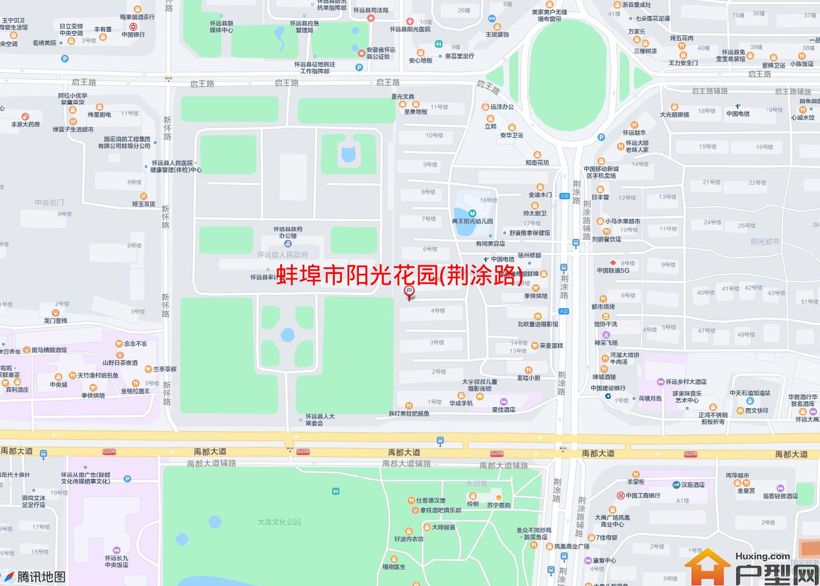 阳光花园(荆涂路)小区 - 户型网