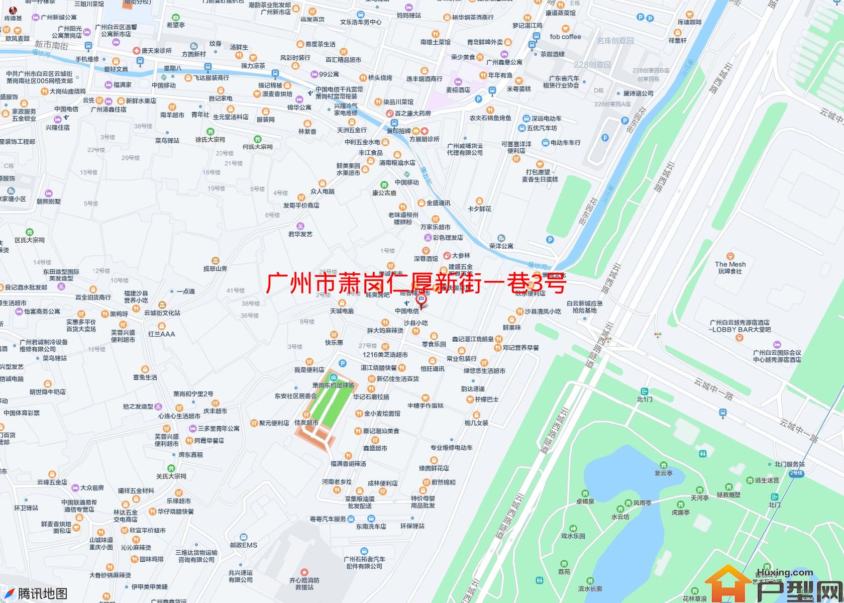 萧岗仁厚新街一巷3号小区小区 - 户型网