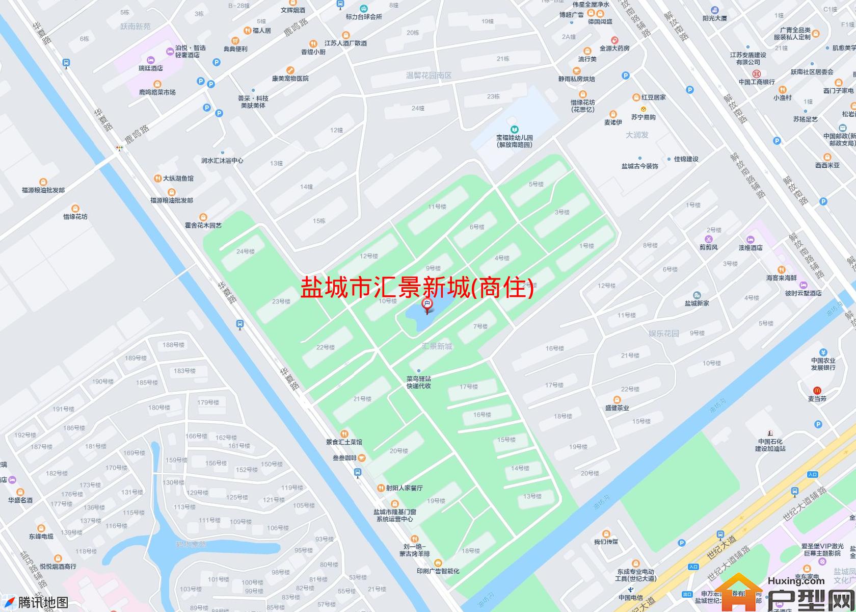汇景新城(商住)小区 - 户型网