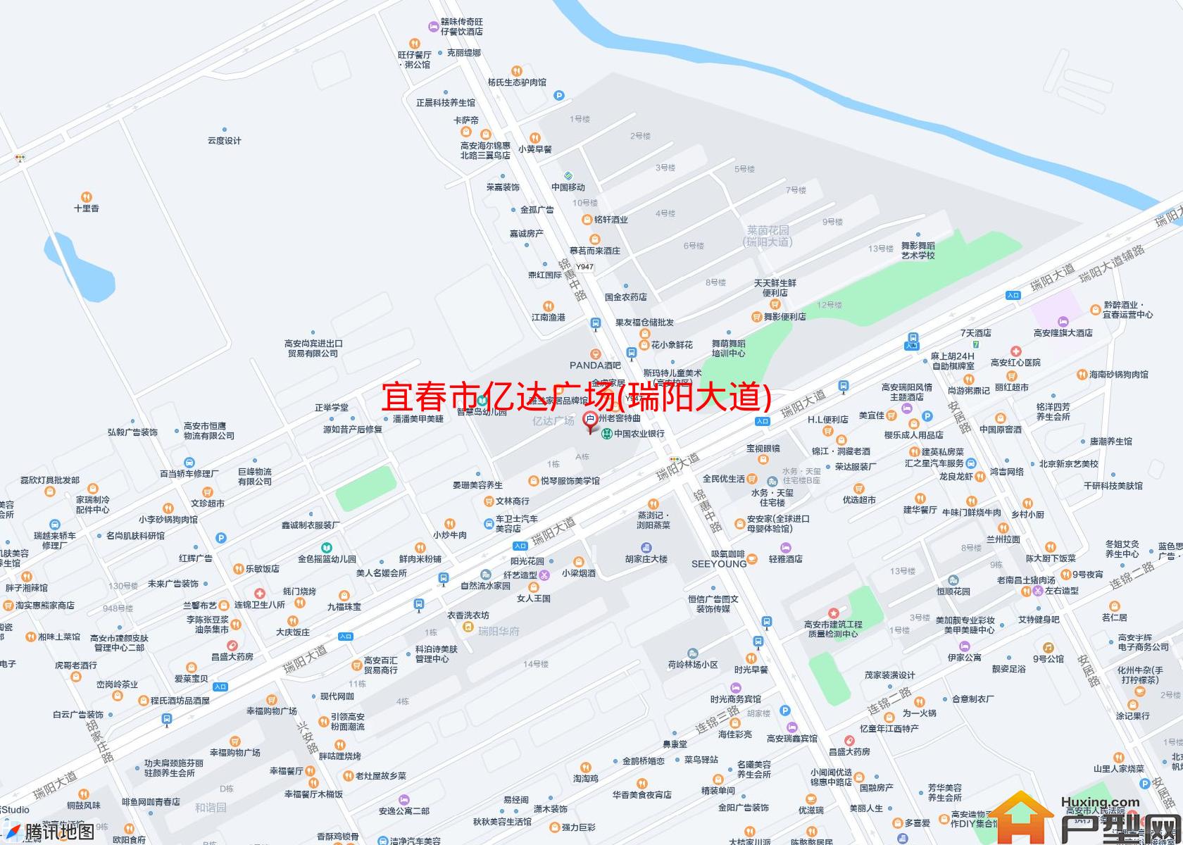 亿达广场(瑞阳大道)小区 - 户型网