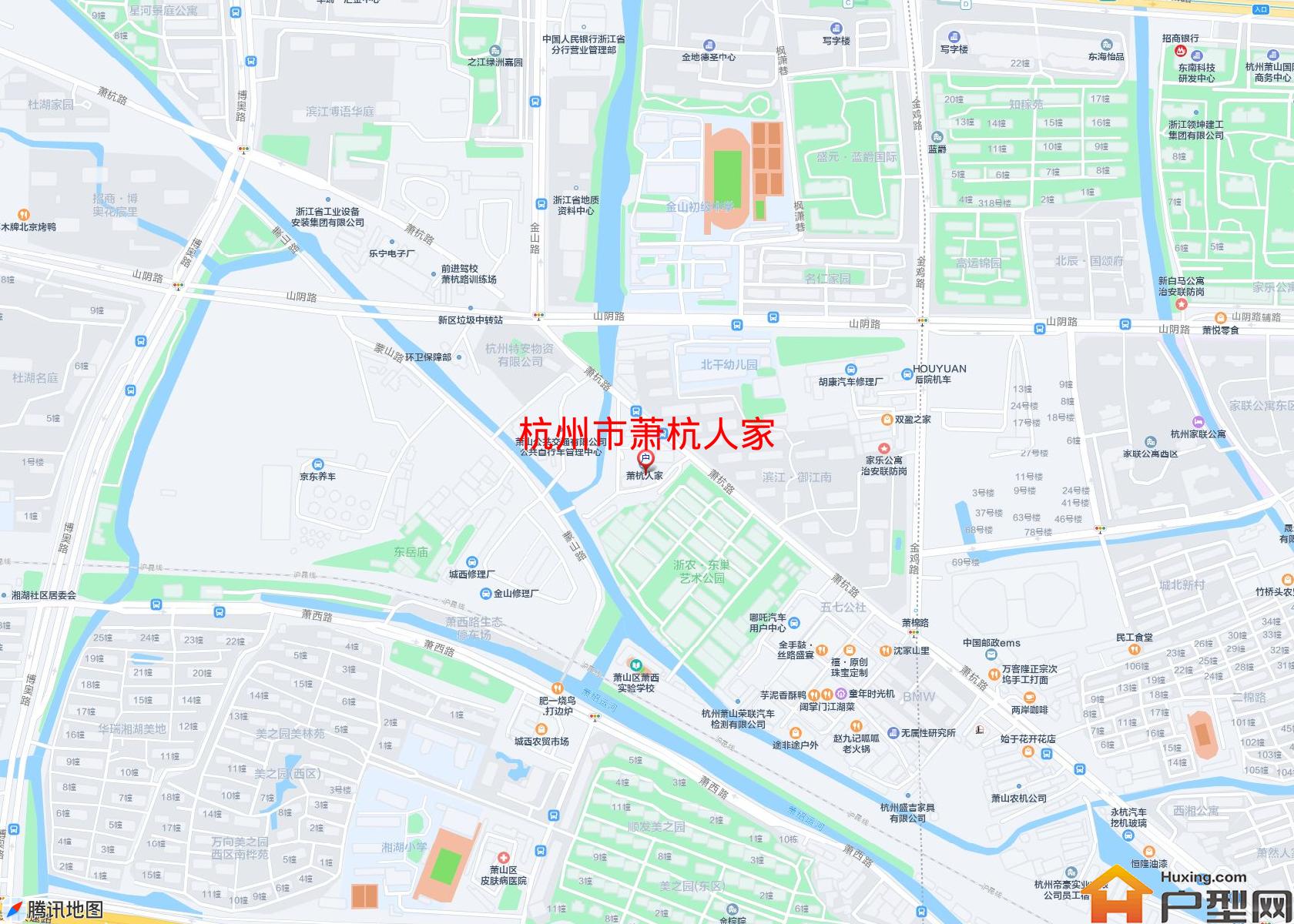 萧杭人家小区 - 户型网
