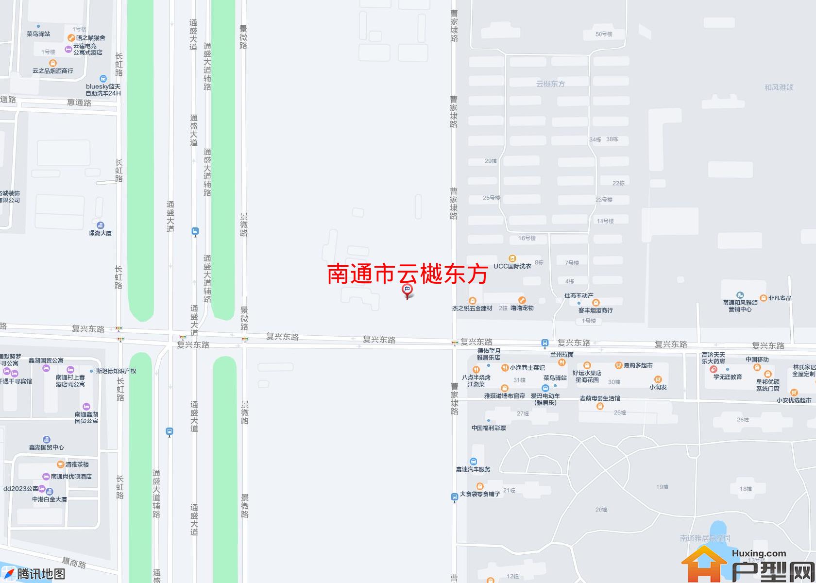 云樾东方小区 - 户型网