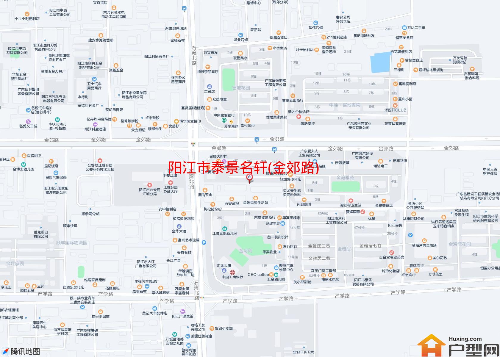 泰景名轩(金郊路)小区 - 户型网