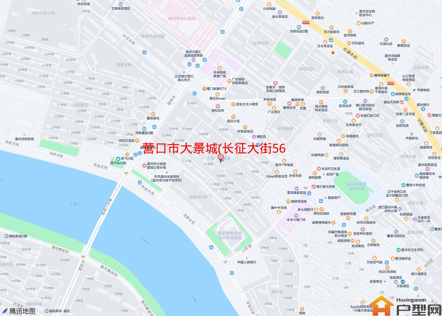 大景城(长征大街56号)小区 - 户型网