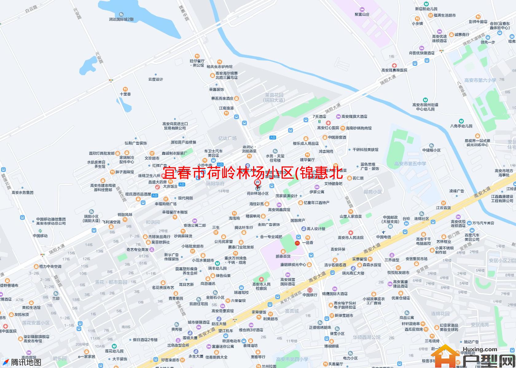 荷岭林场小区(锦惠北路)小区 - 户型网