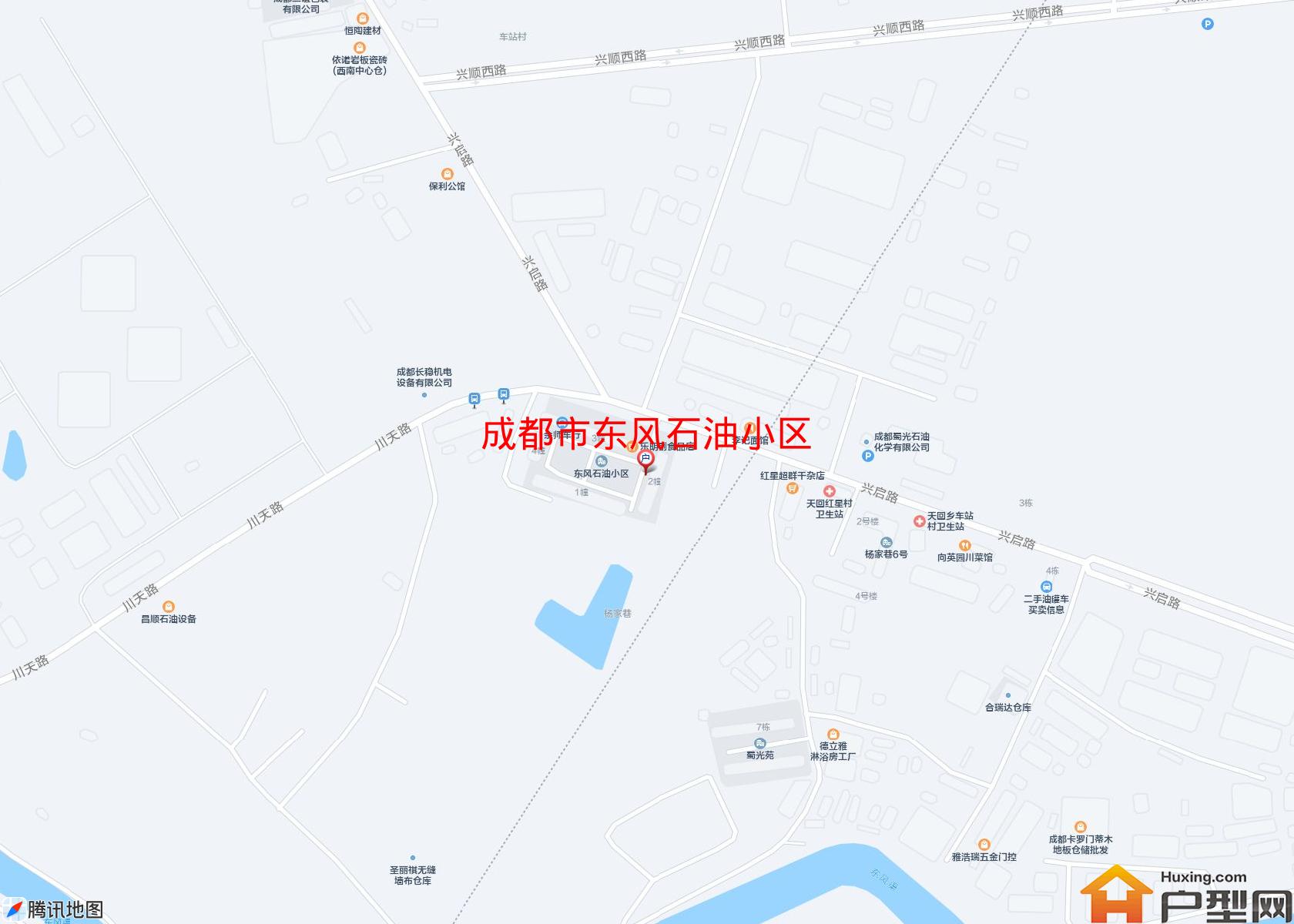 东风石油小区小区 - 户型网
