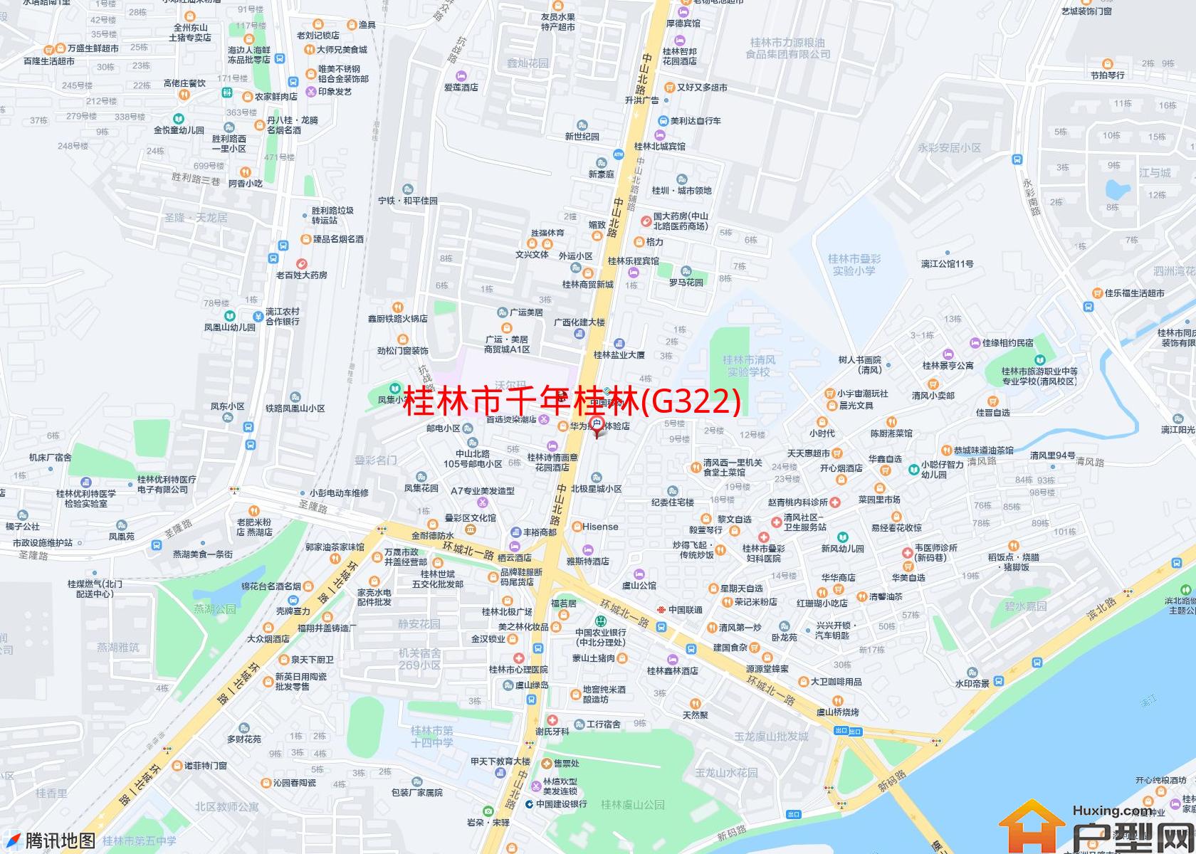 千年桂林(G322)小区 - 户型网