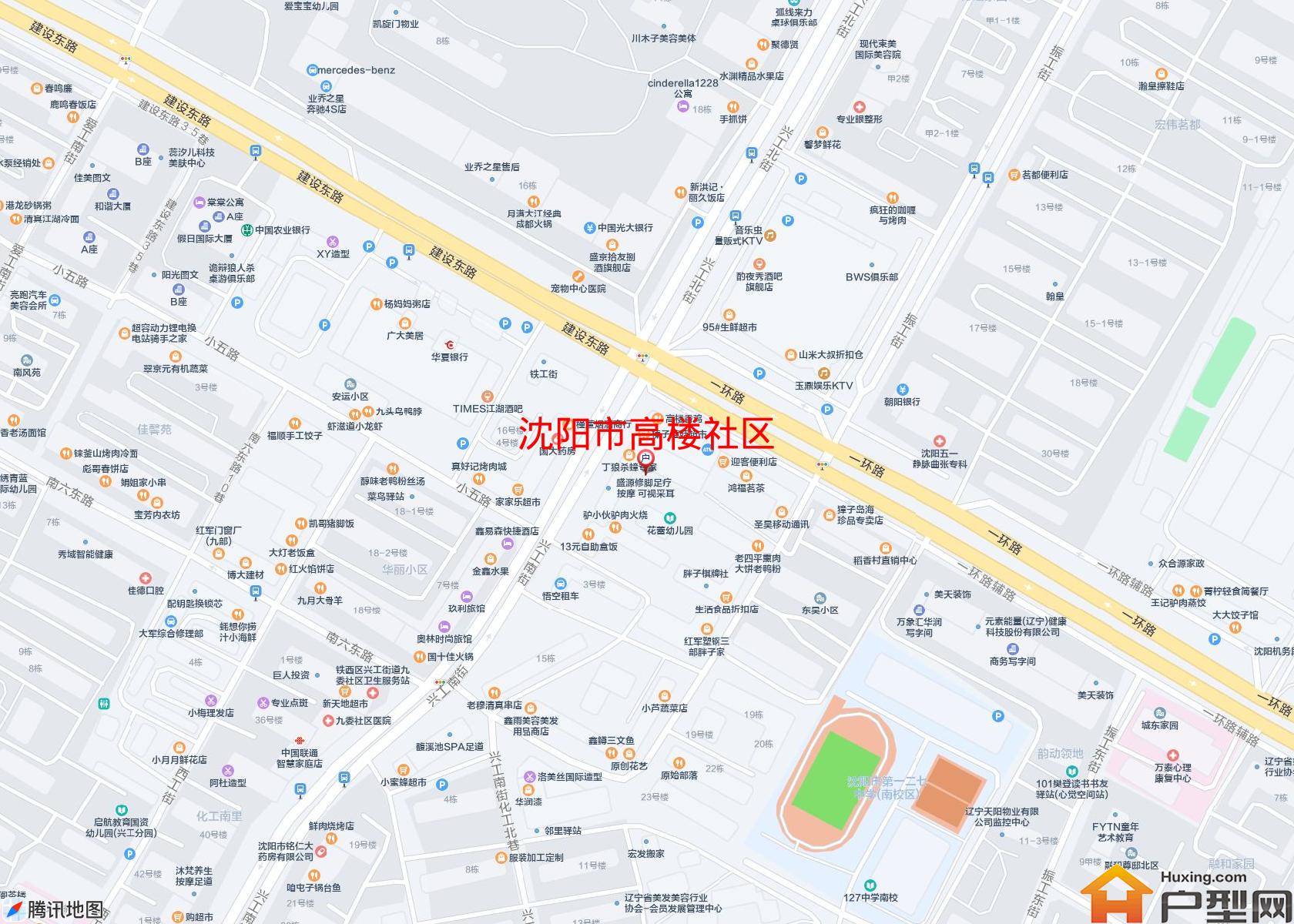 高楼社区小区 - 户型网