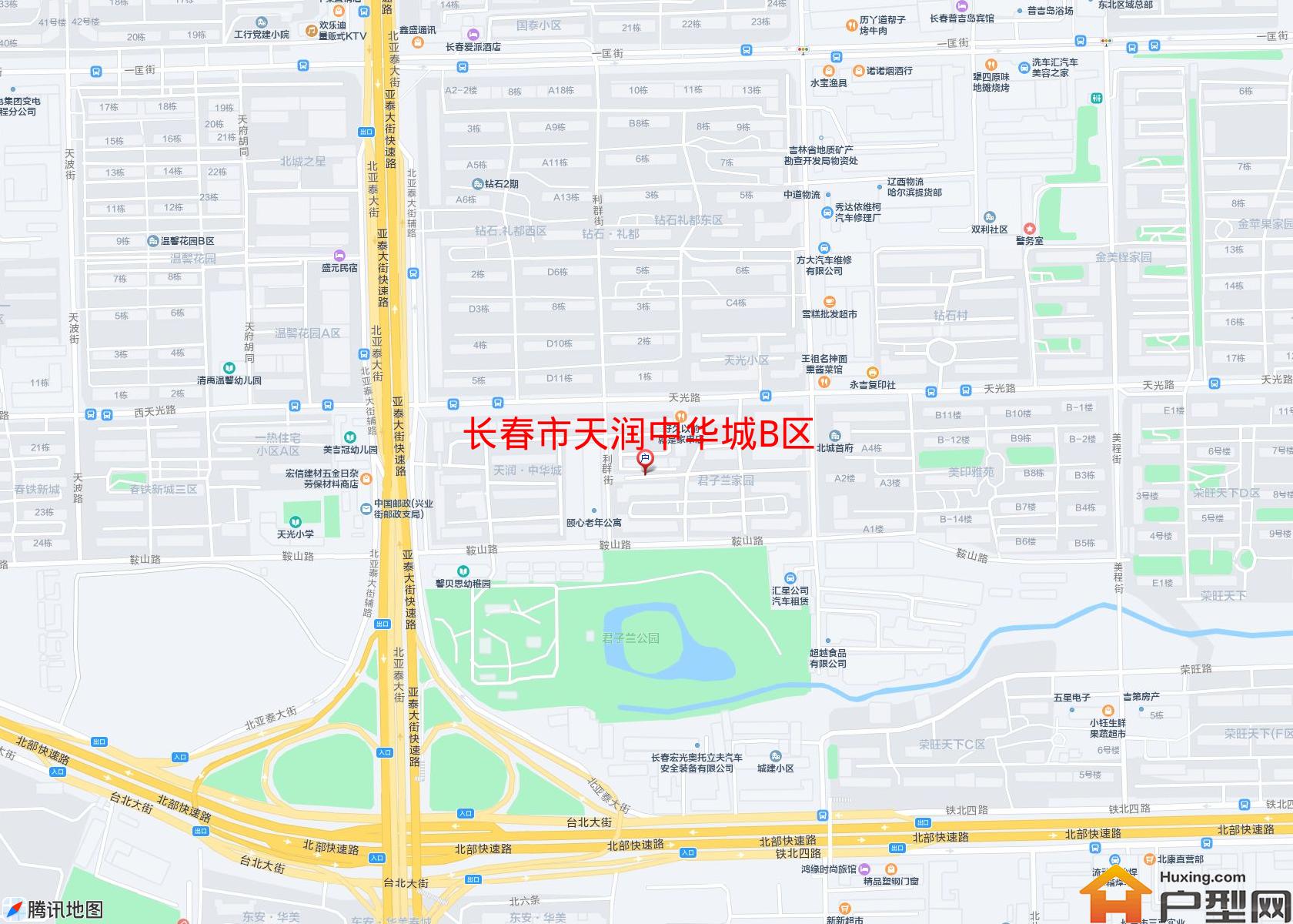 天润中华城B区小区 - 户型网