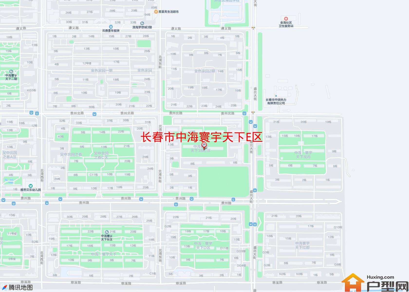 中海寰宇天下E区小区 - 户型网