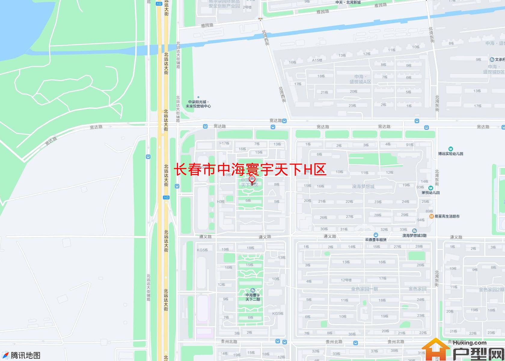 中海寰宇天下H区小区 - 户型网