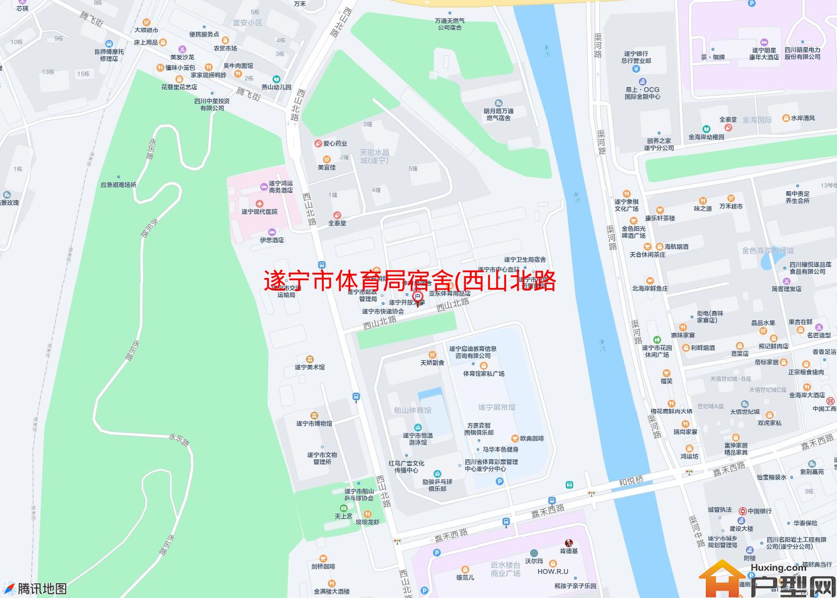 体育局宿舍(西山北路280号)小区 - 户型网