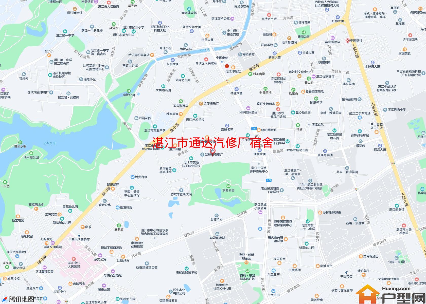 通达汽修厂宿舍小区 - 户型网
