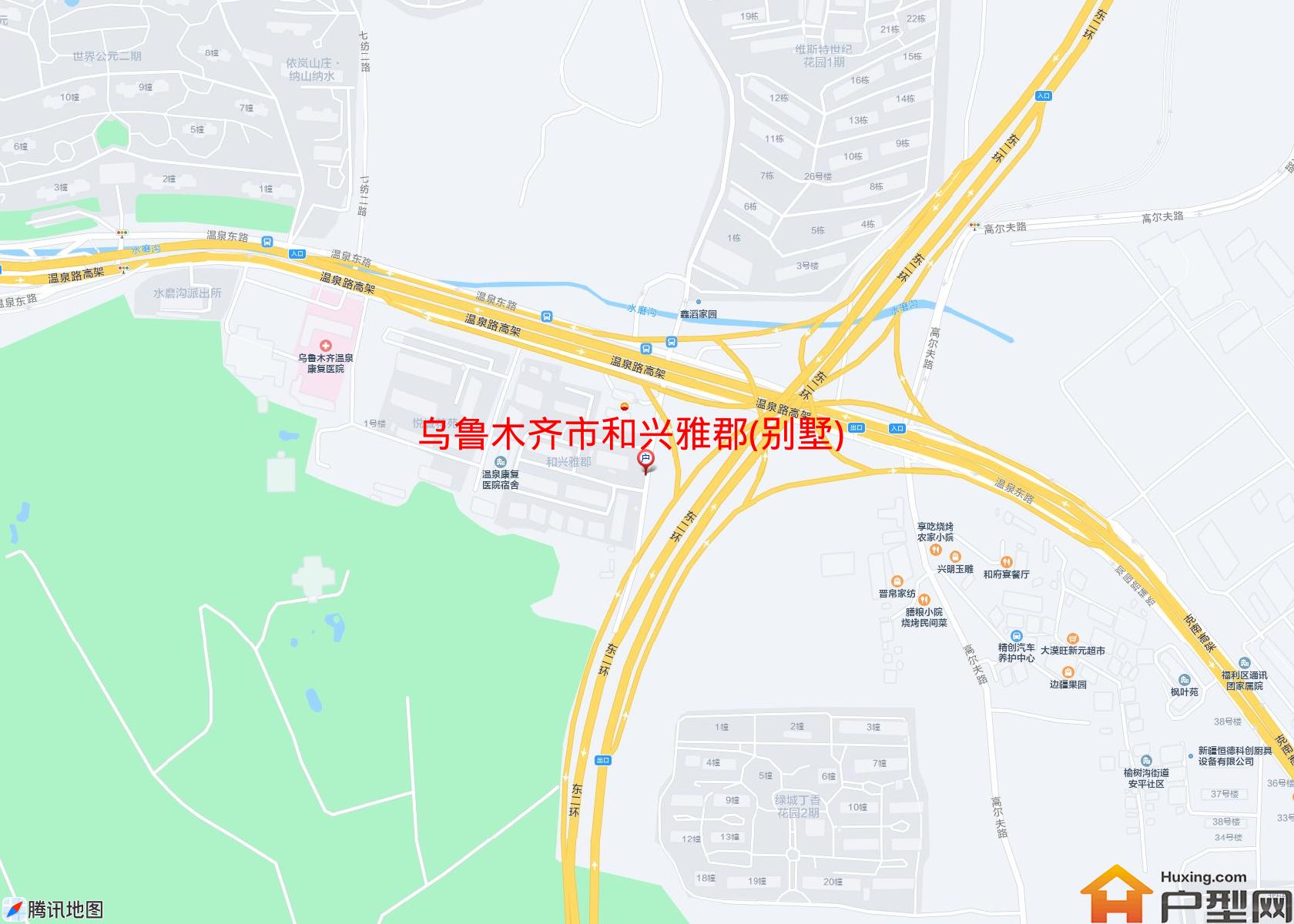 和兴雅郡(别墅)小区 - 户型网