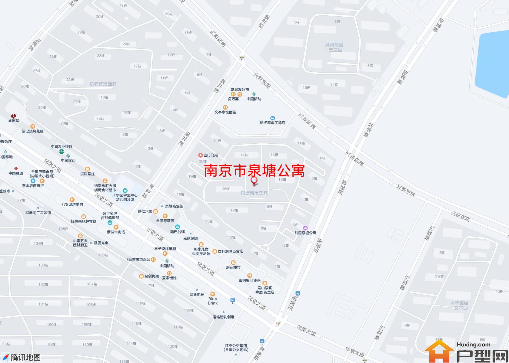 泉塘公寓小区 - 户型网