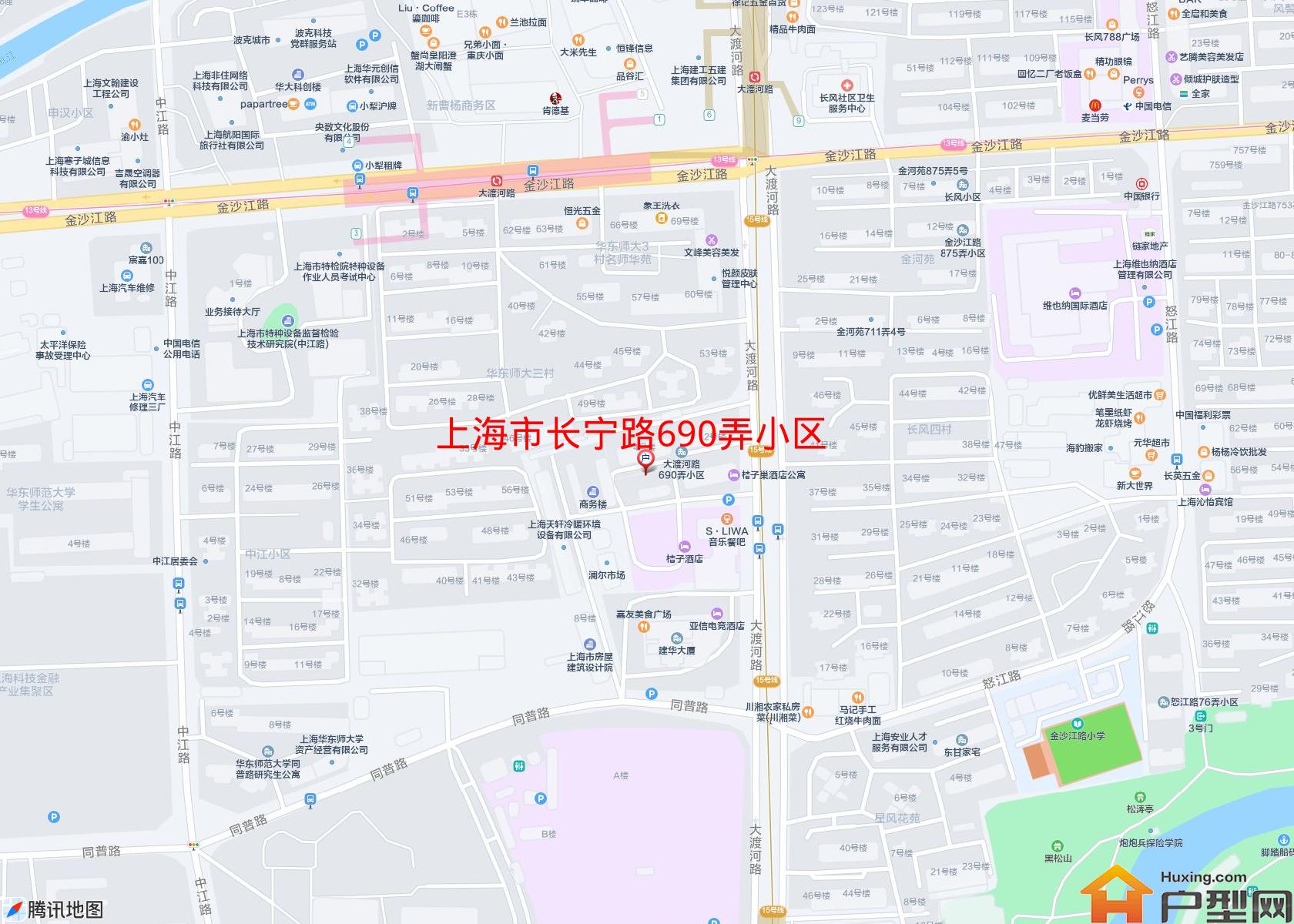 长宁路690弄小区小区 - 户型网