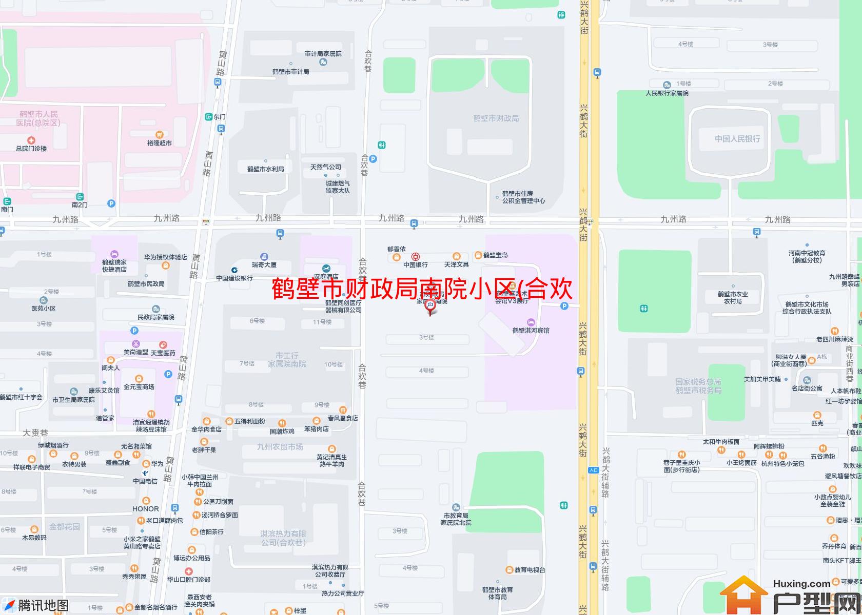 财政局南院小区(合欢巷8号)小区 - 户型网