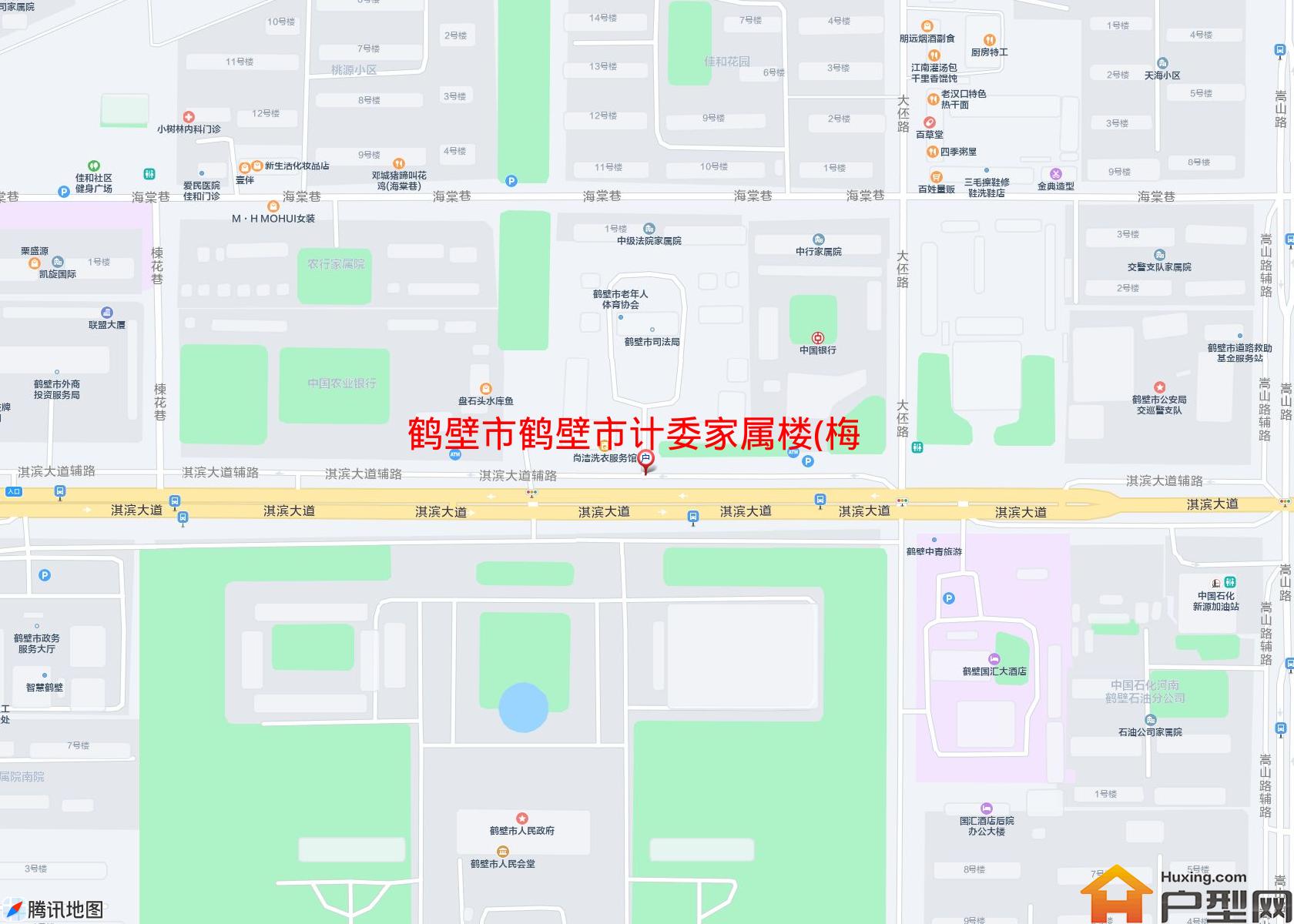鹤壁市计委家属楼(梅花巷)小区 - 户型网