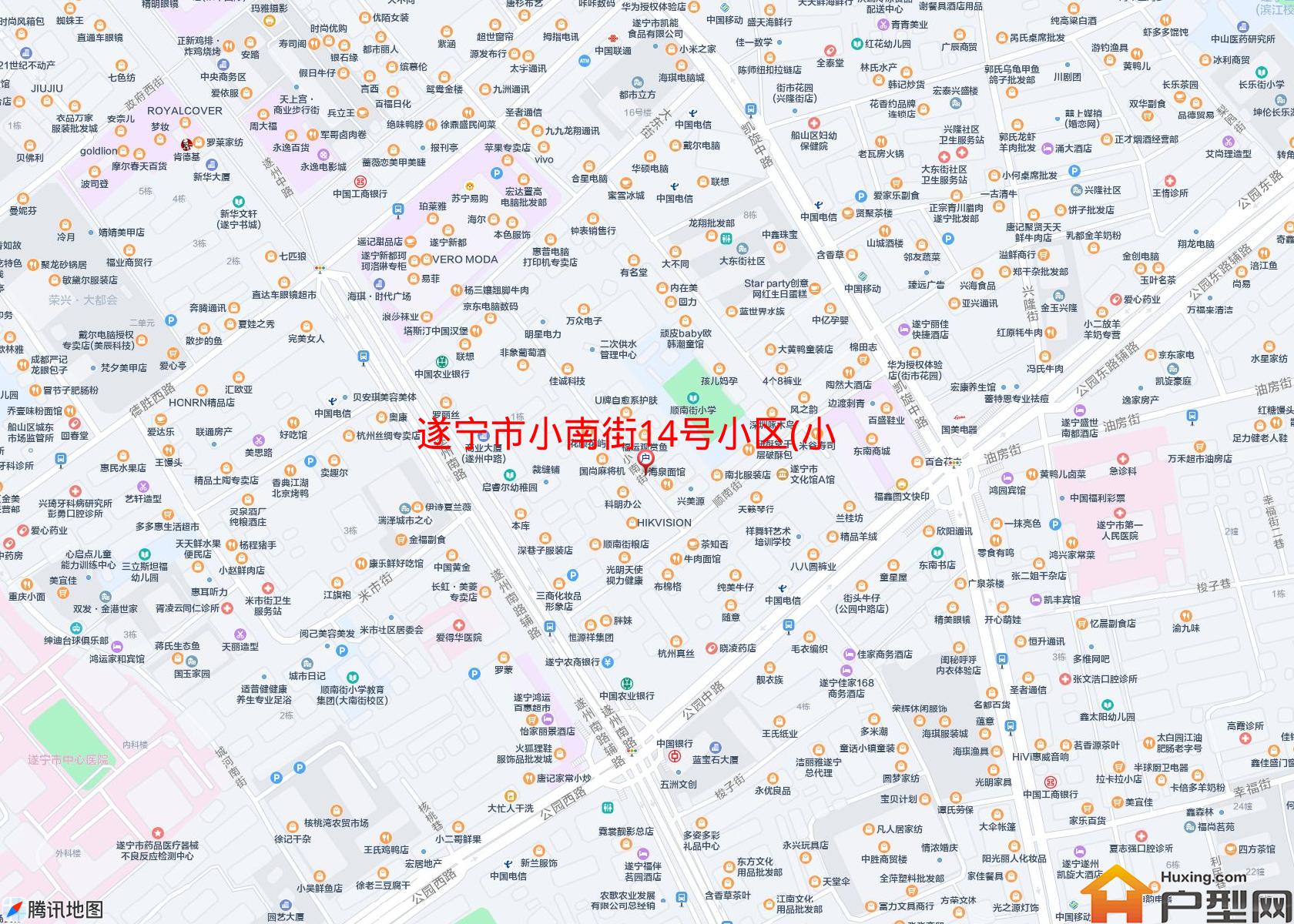 小南街14号小区(小南街14号)小区 - 户型网
