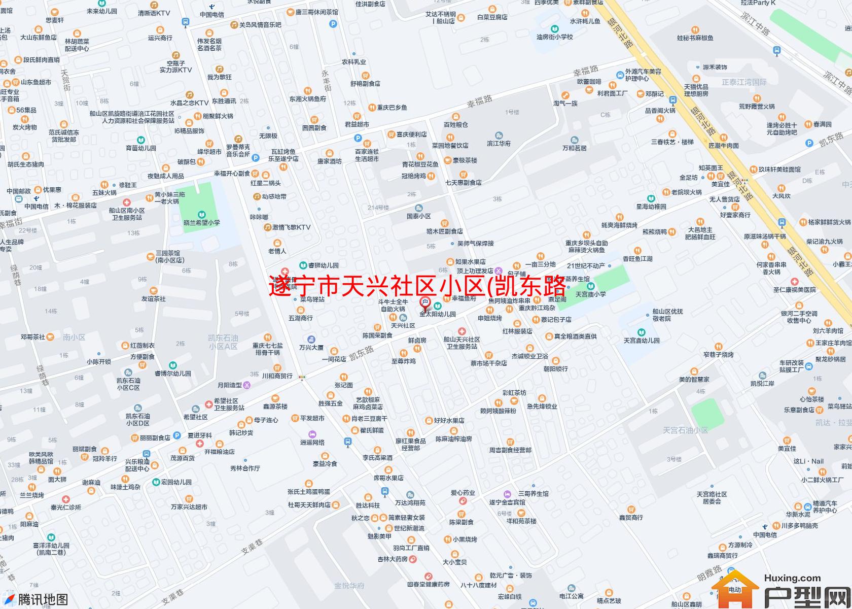 天兴社区小区(凯东路265号)小区 - 户型网