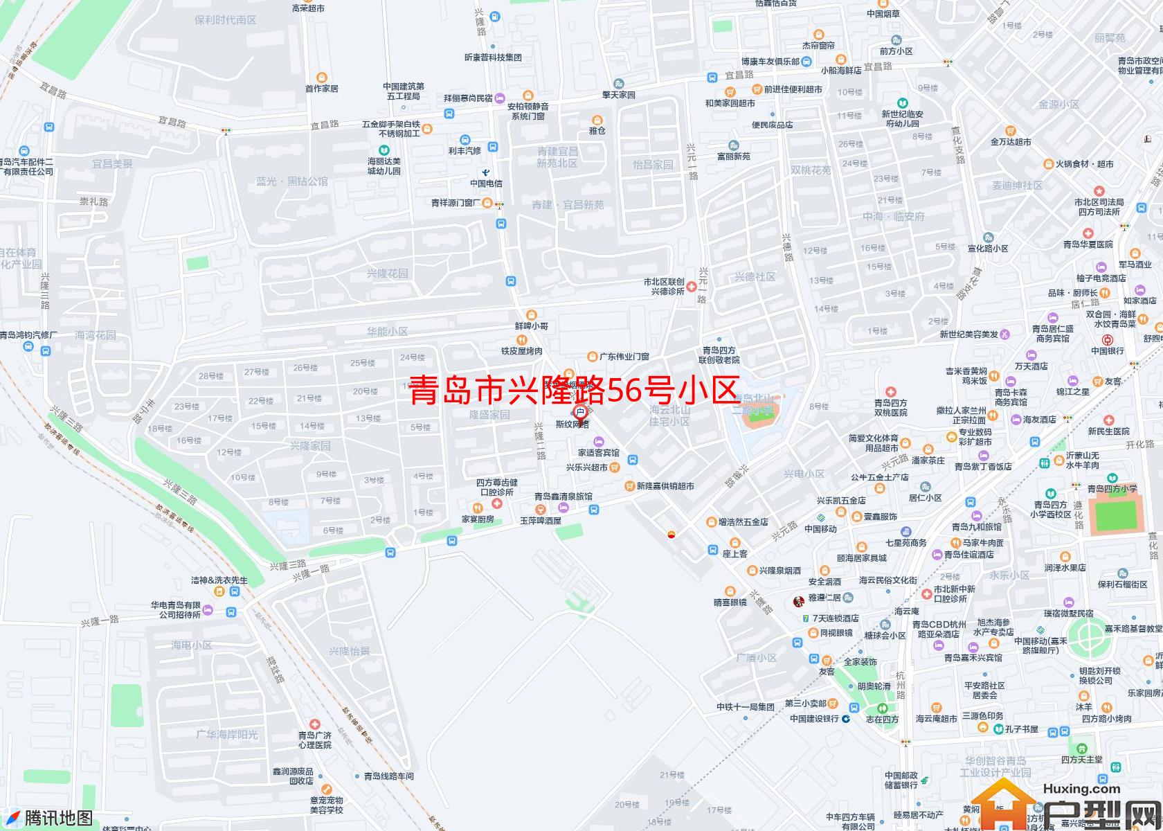 兴隆路56号小区小区 - 户型网