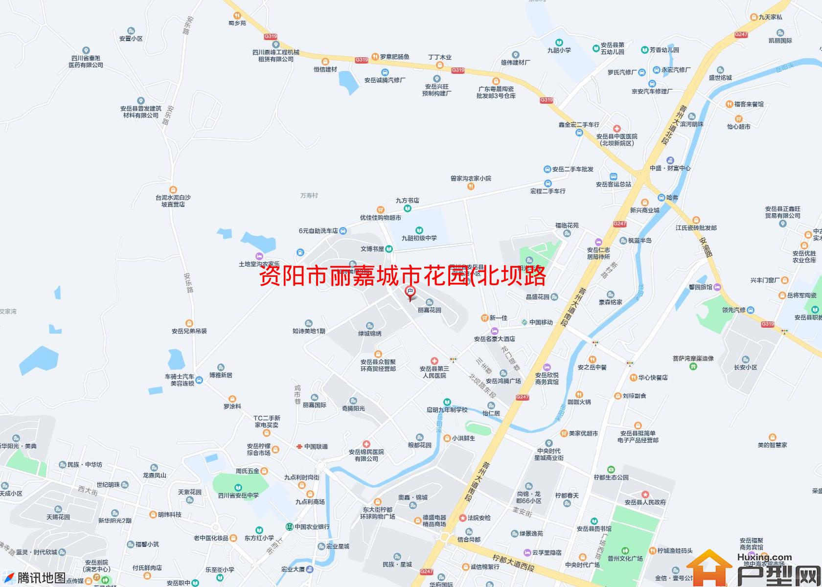 丽嘉城市花园(北坝路西段130号)小区 - 户型网