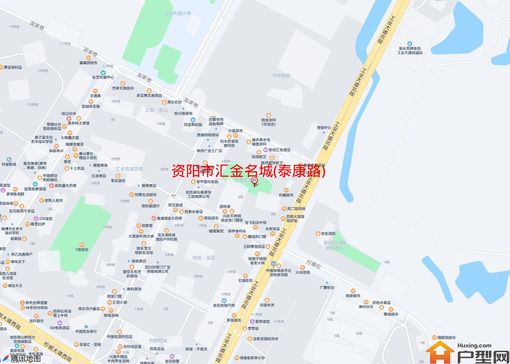 汇金名城(泰康路)小区 - 户型网
