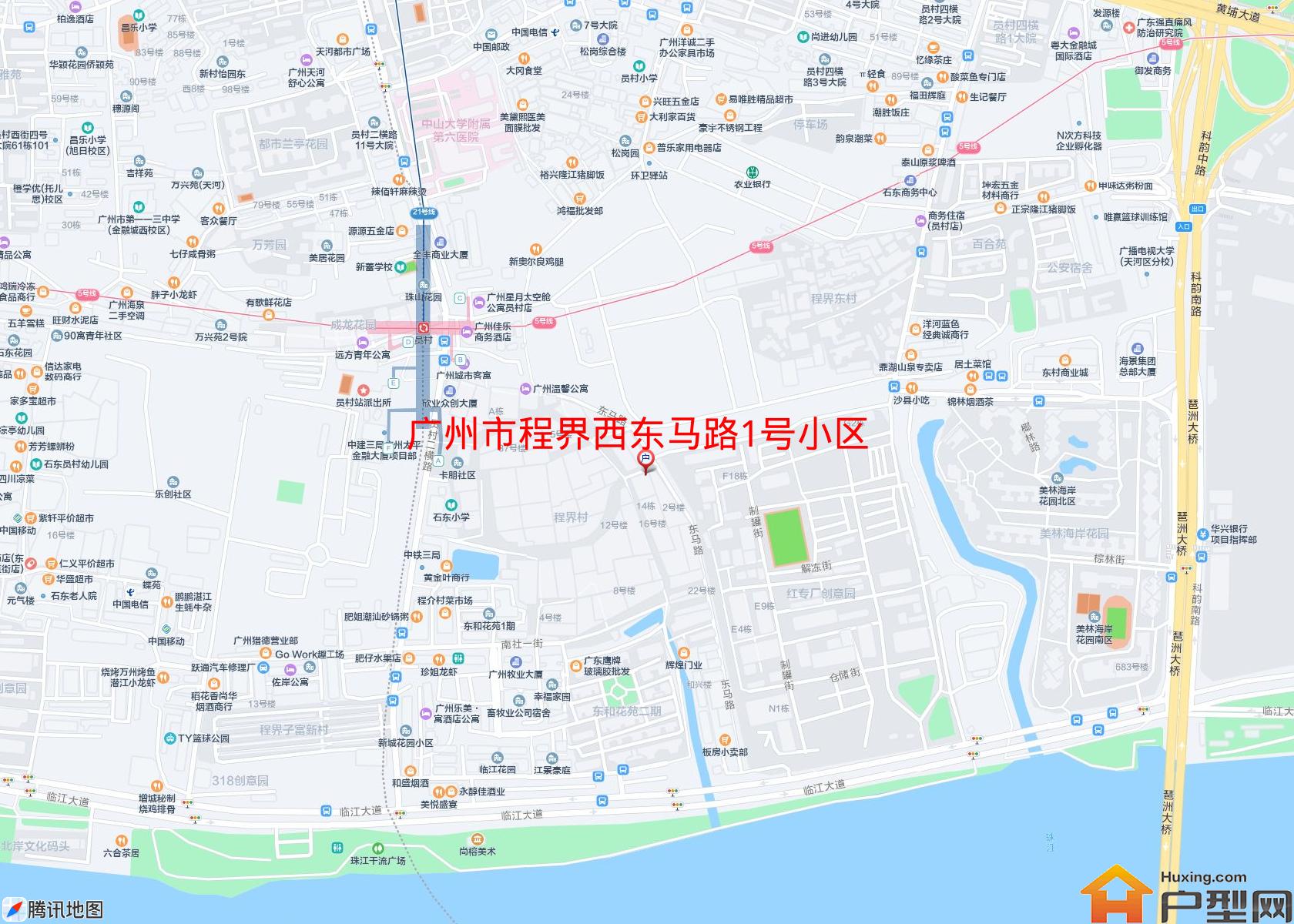 程界西东马路1号小区小区 - 户型网