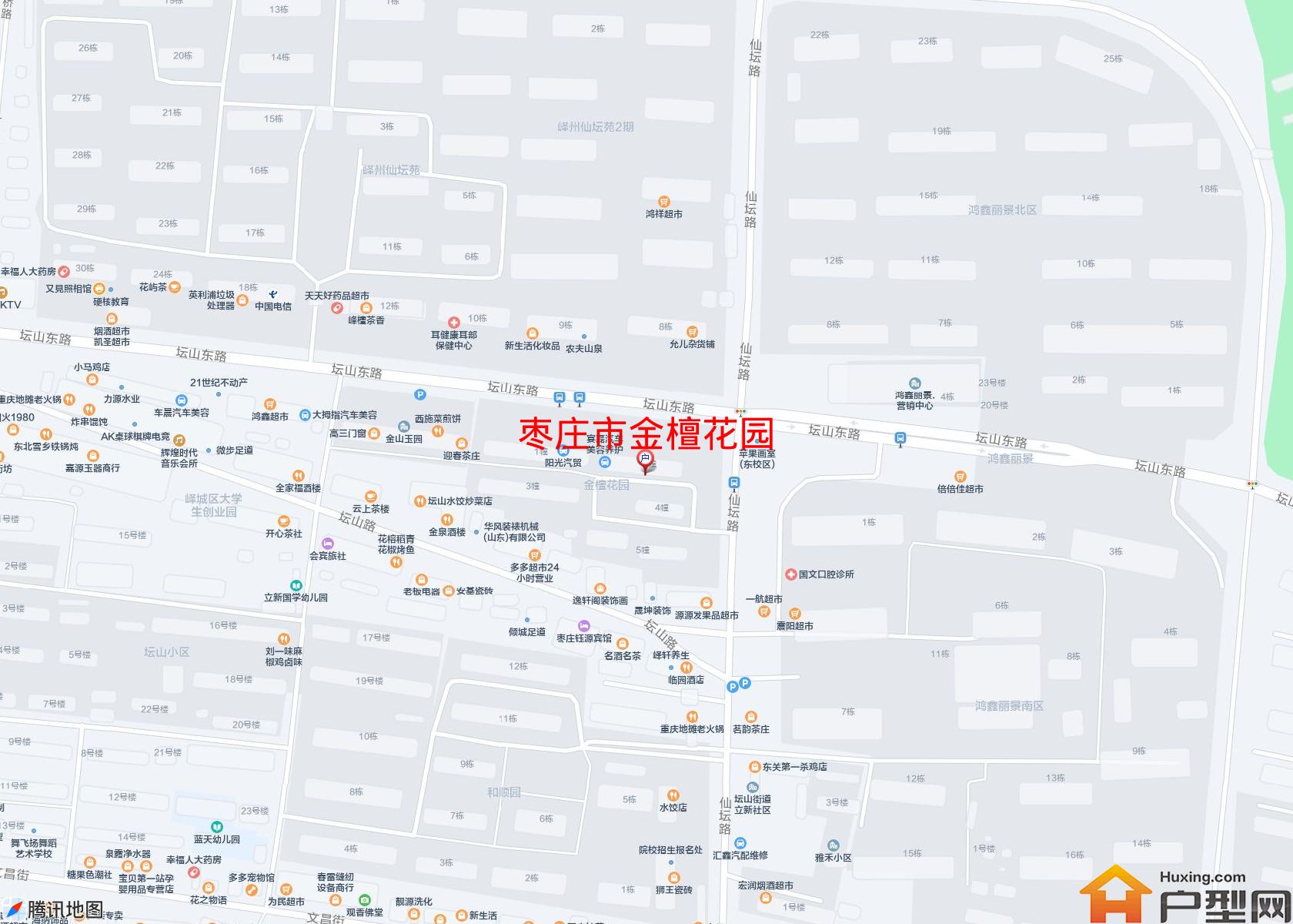 金檀花园小区 - 户型网