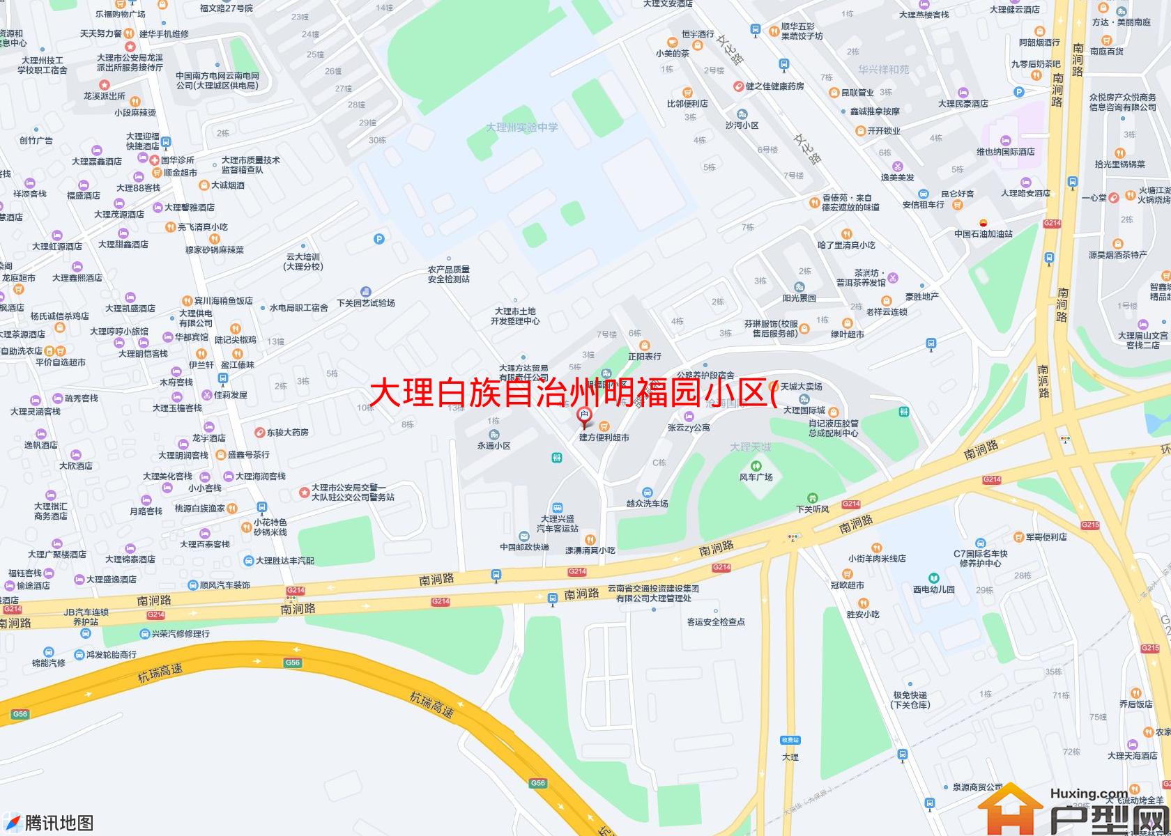 明福园小区(南涧路)小区 - 户型网