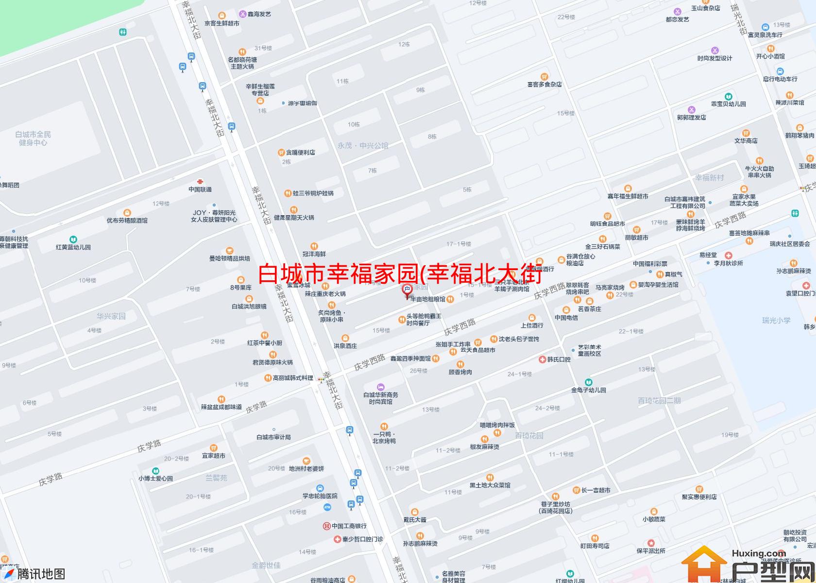 幸福家园(幸福北大街15号)小区 - 户型网