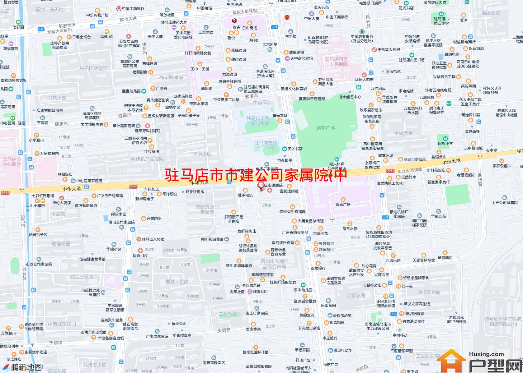 市建公司家属院(中华大道)小区 - 户型网