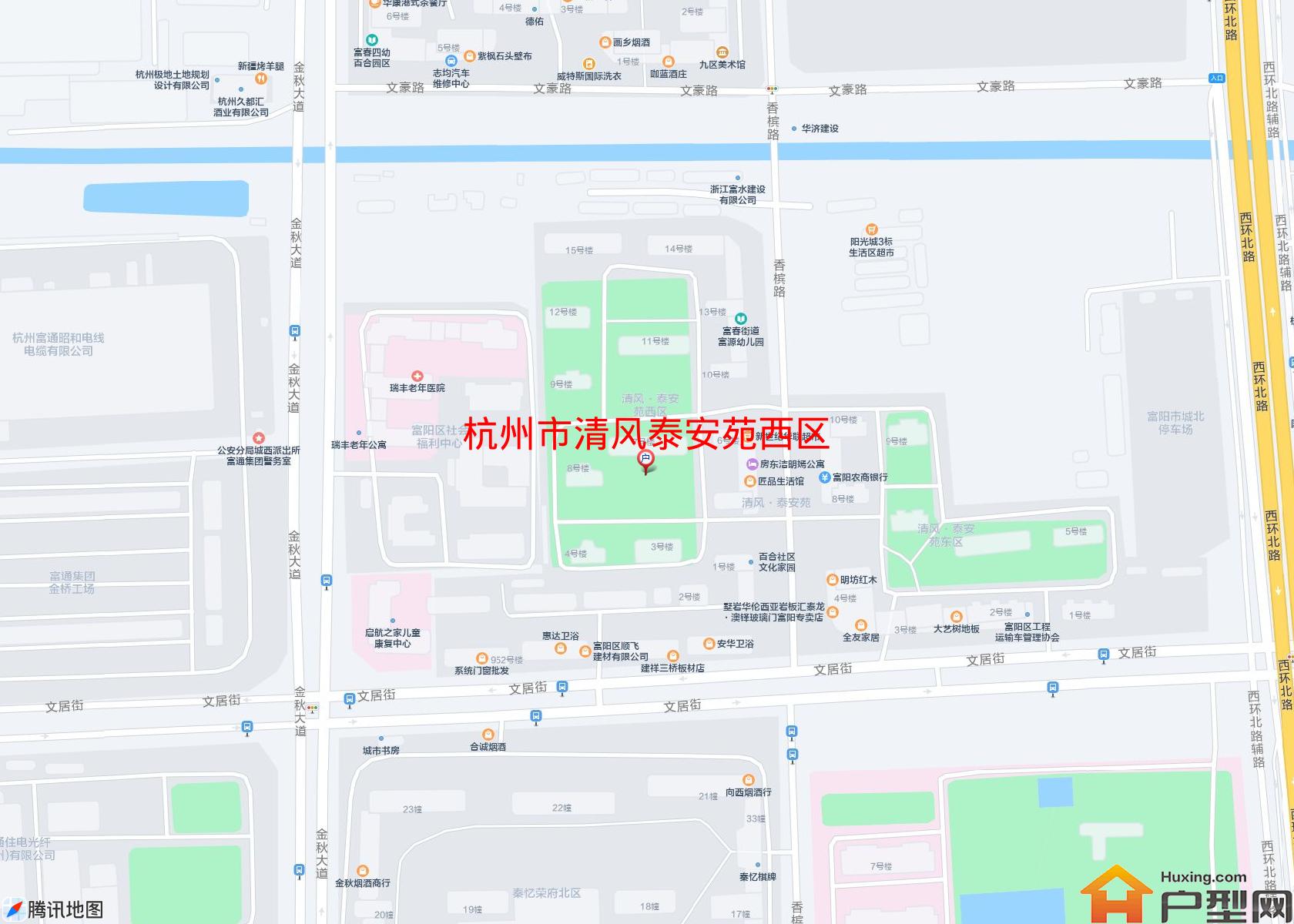 清风泰安苑西区小区 - 户型网