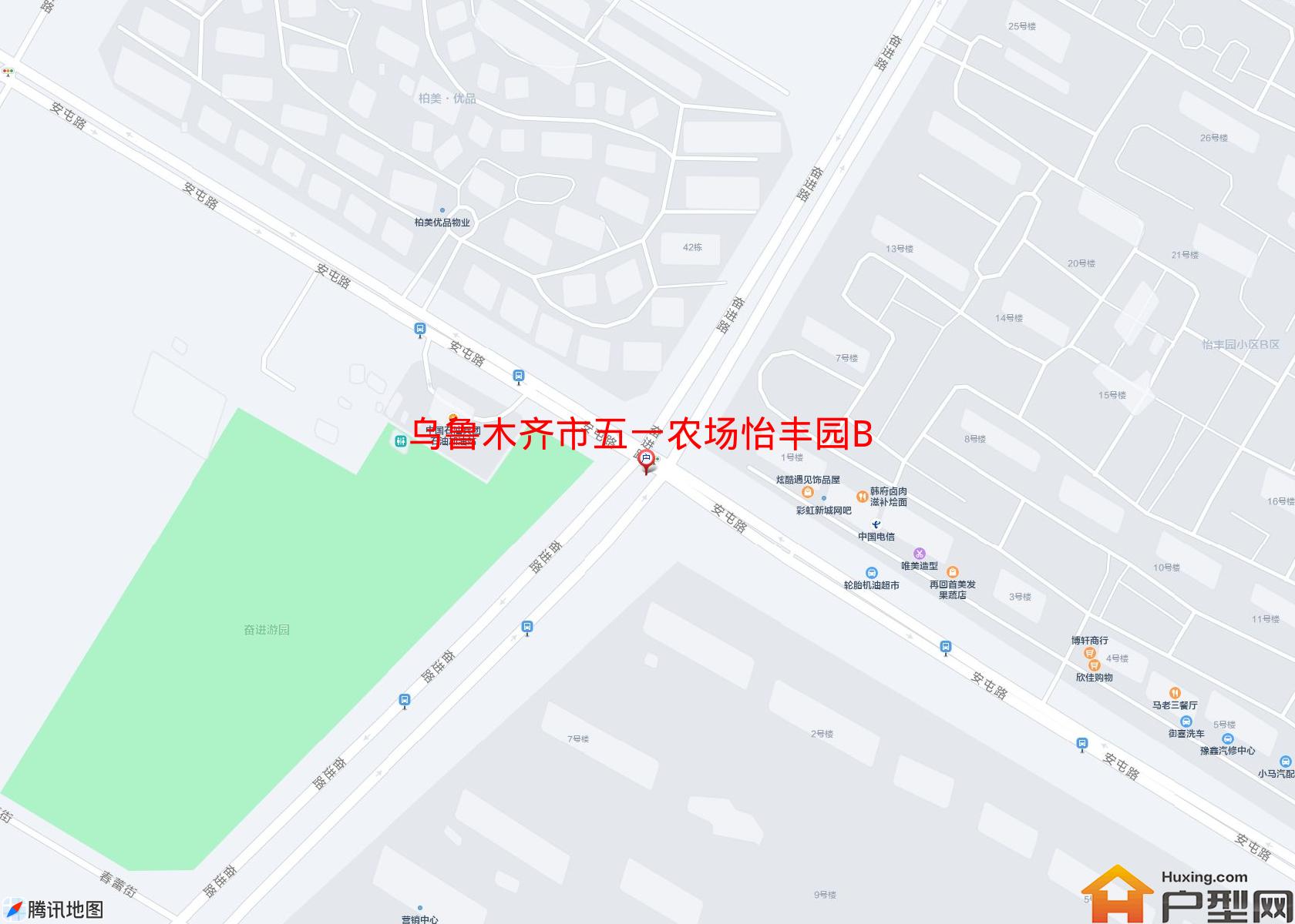 五一农场怡丰园B区小区 - 户型网
