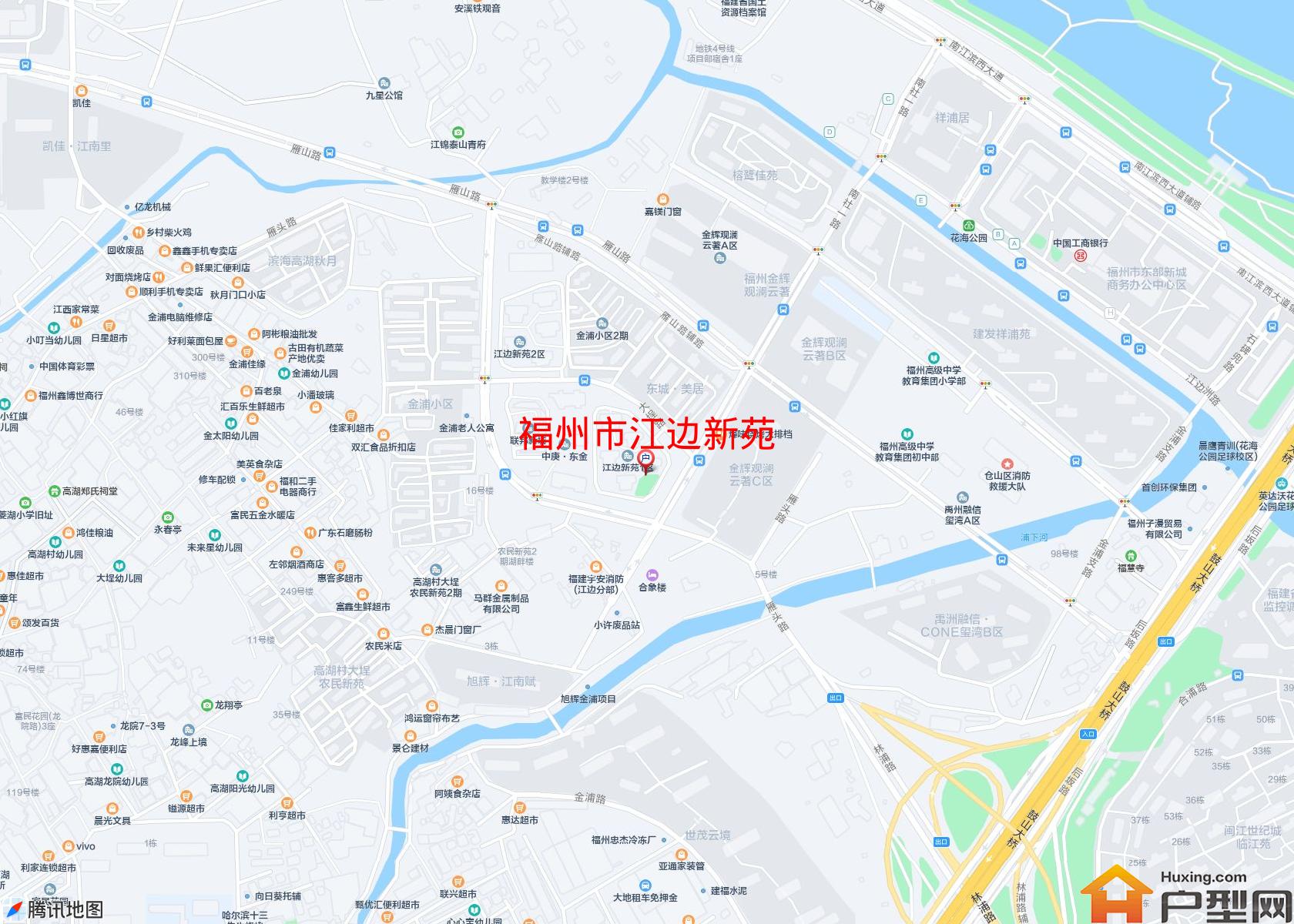 江边新苑小区 - 户型网