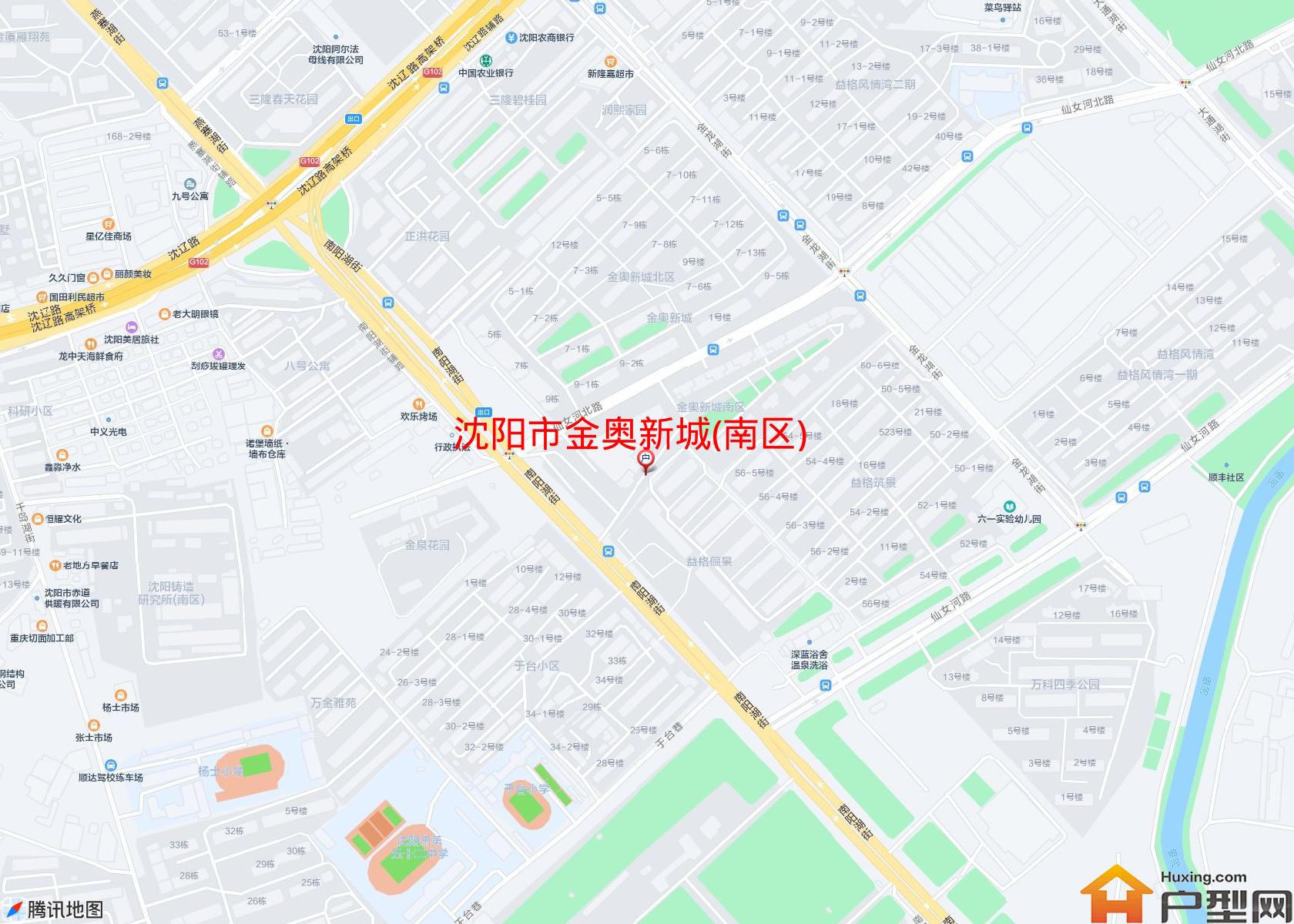 金奥新城(南区)小区 - 户型网