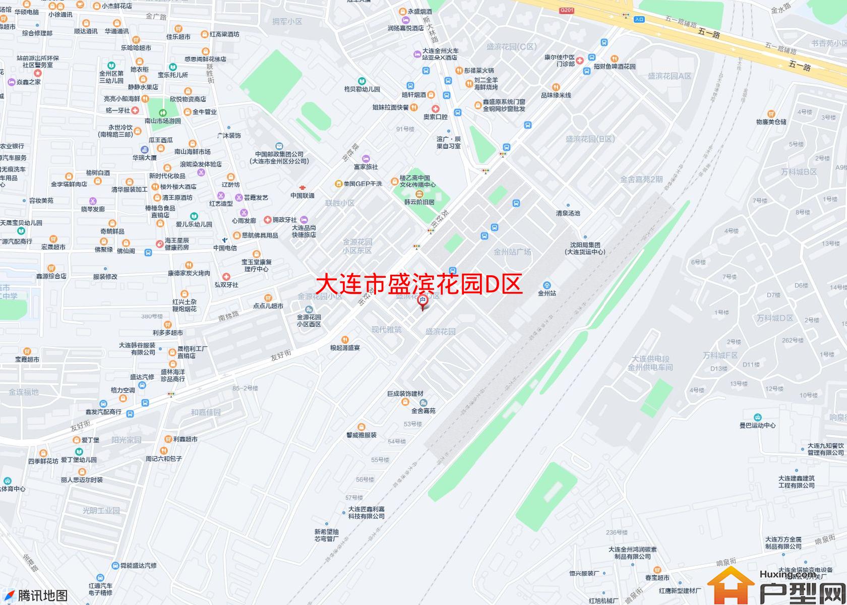 盛滨花园D区小区 - 户型网