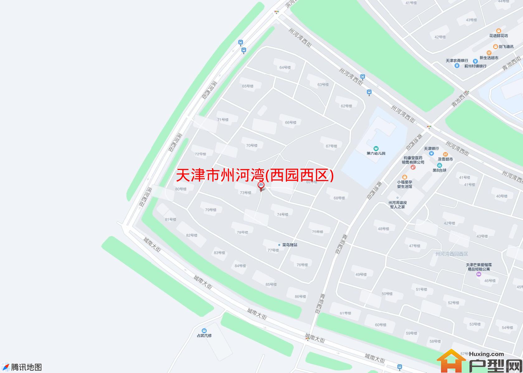 州河湾(西园西区)小区 - 户型网